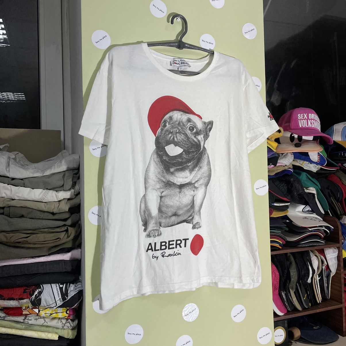 Vintage Vintage Y2K Pit Bull Graphic Tee Sun Faded Streetwear Boxy M Size US M / EU 48-50 / 2 - 3 Thumbnail