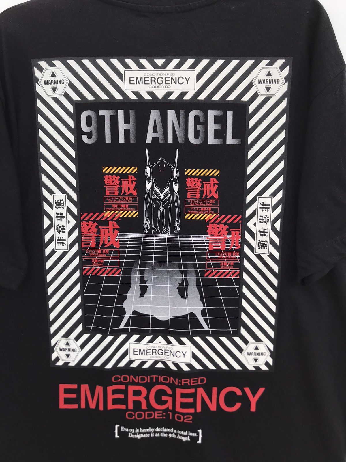 Anime Evangelion 9th Angel Tees Size US L / EU 52-54 / 3 - 3 Thumbnail