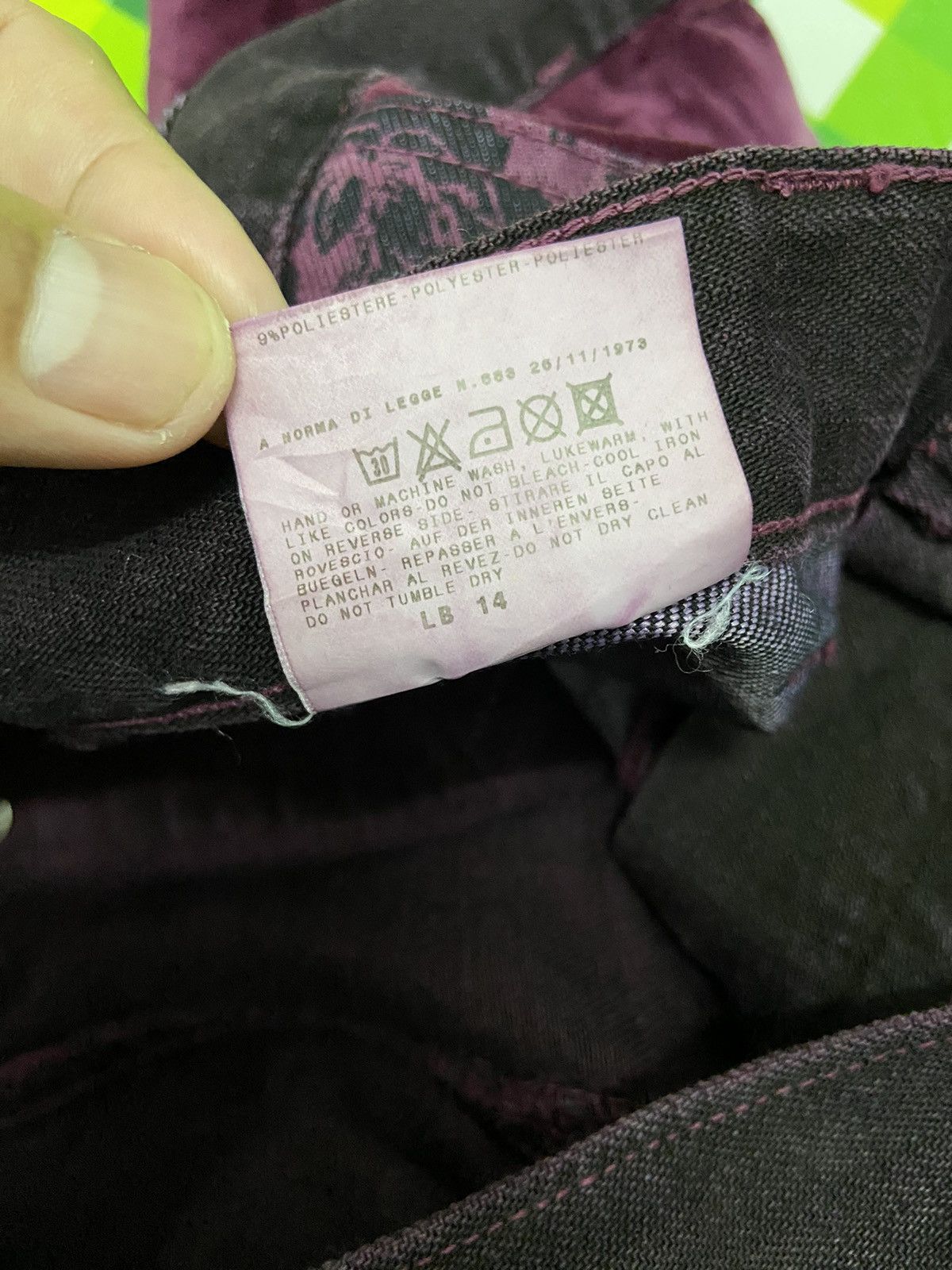Gianfranco Ferre Ferre velvet patchwork floral pants Size 28" / US 6 / IT 42 - 12 Thumbnail