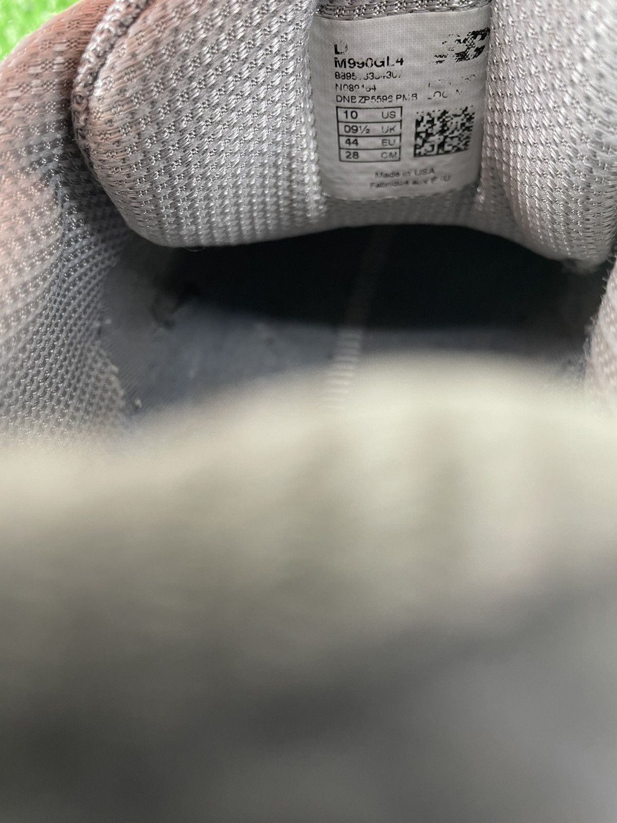 Other New Balance 990v4 Low Kith Grey White Size US 10 / EU 43 - 8 Thumbnail
