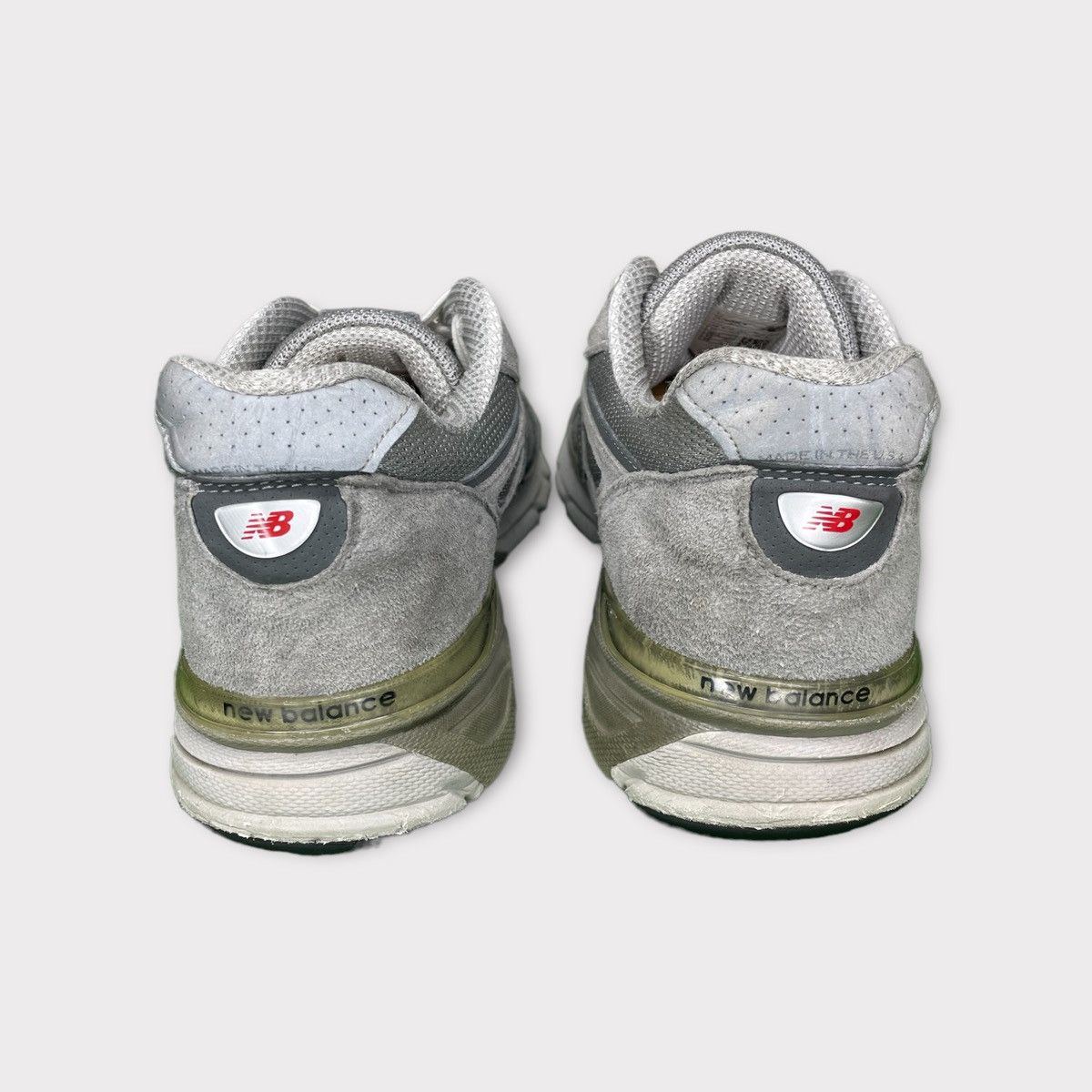 Other New Balance 990v4 Low Kith Grey White Size US 10 / EU 43 - 3 Thumbnail