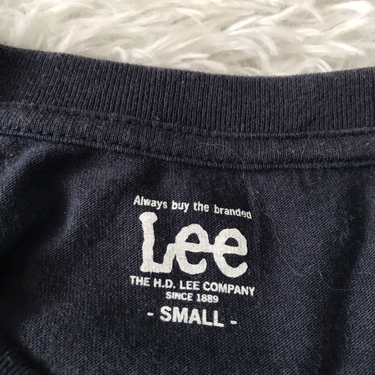 Lee Rare vintage lee big logo tshirt Size US S / EU 44-46 / 1 - 12 Thumbnail