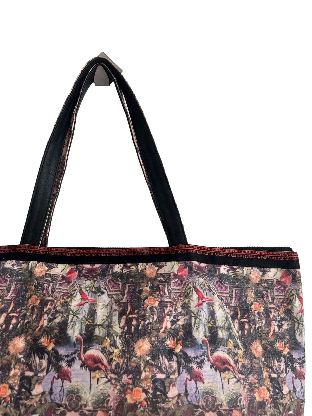 Jean Paul Gaultier ARCHIVE🔥1999 Jean Paul Gaultier Flamingo Print Shoulder Bag Size ONE SIZE - 4 Thumbnail