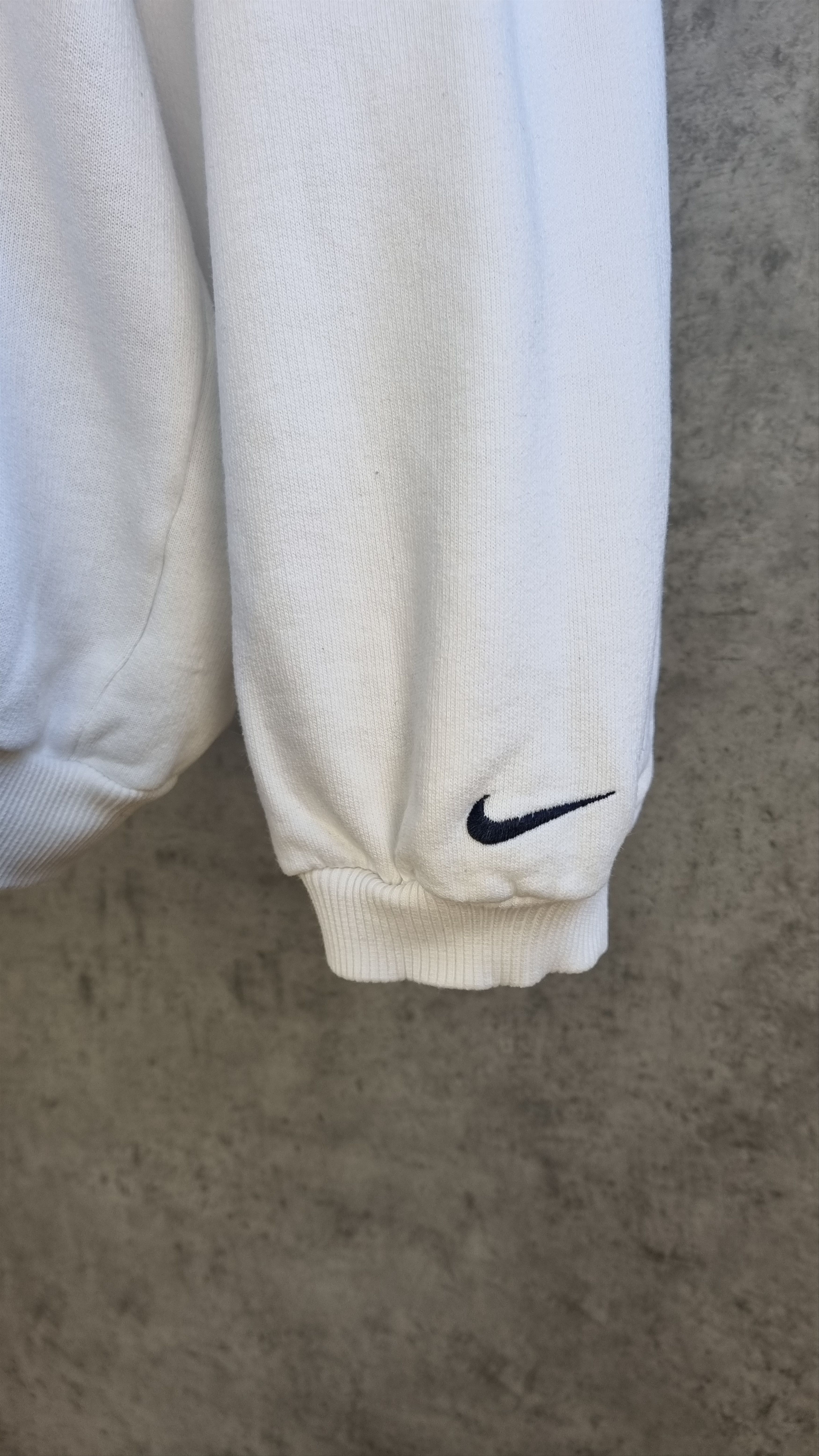 Nike × Vintage 90s NIKE Spell out Big Logo Oversize Vintage Sweatshirts Size US XL / EU 56 / 4 - 6 Thumbnail
