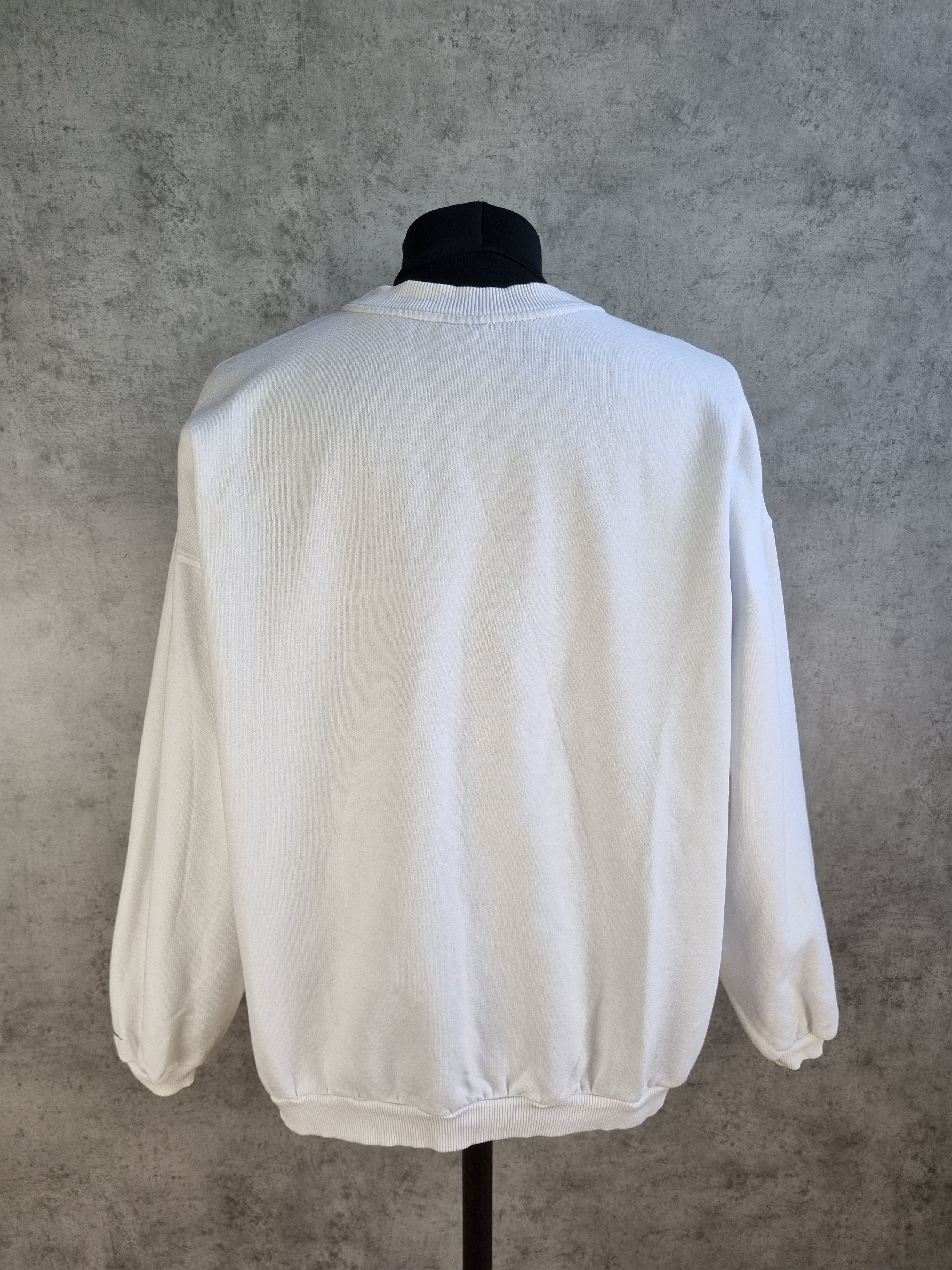 Nike × Vintage 90s NIKE Spell out Big Logo Oversize Vintage Sweatshirts Size US XL / EU 56 / 4 - 5 Thumbnail