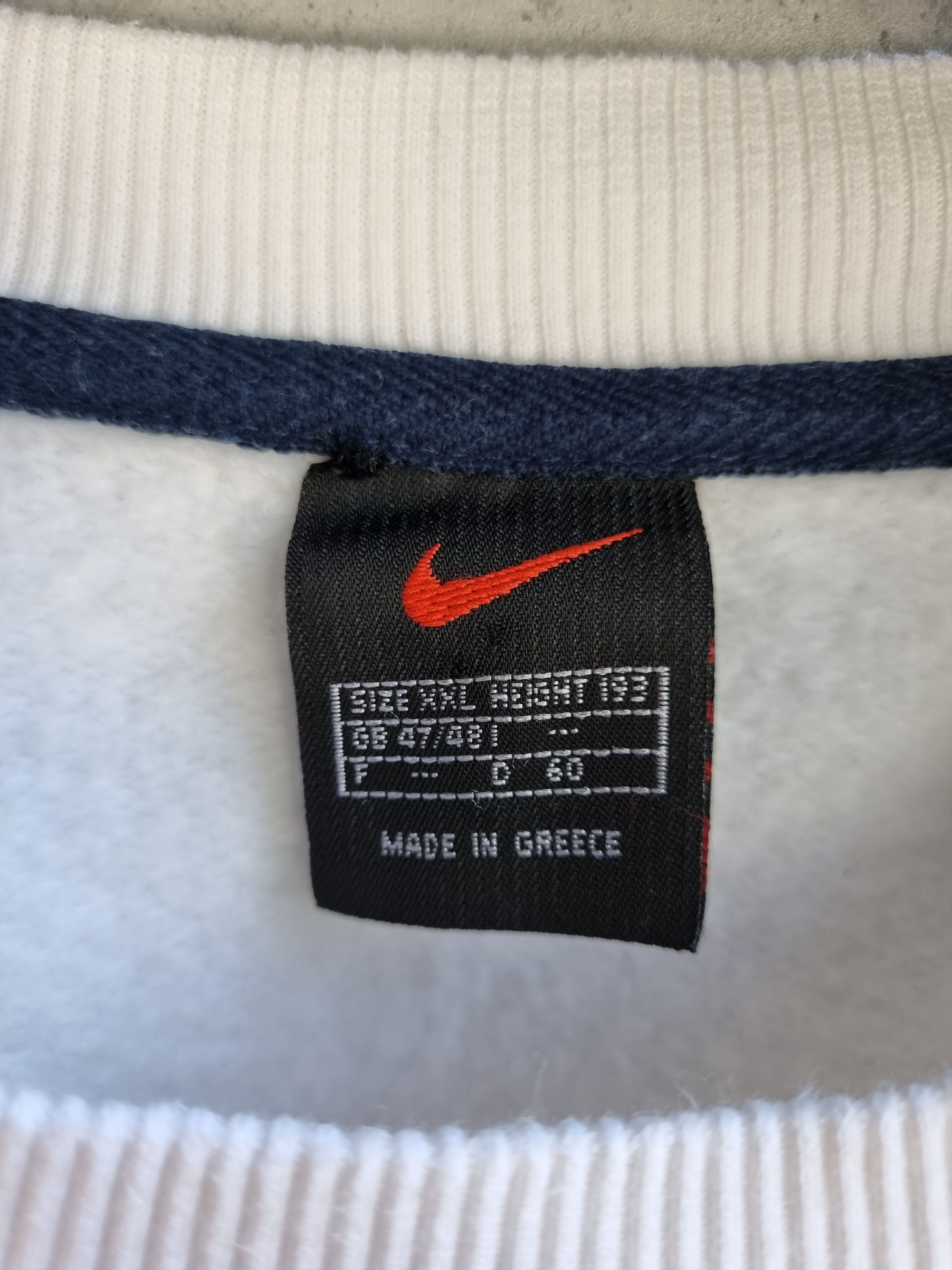 Nike × Vintage 90s NIKE Spell out Big Logo Oversize Vintage Sweatshirts Size US XL / EU 56 / 4 - 7 Thumbnail