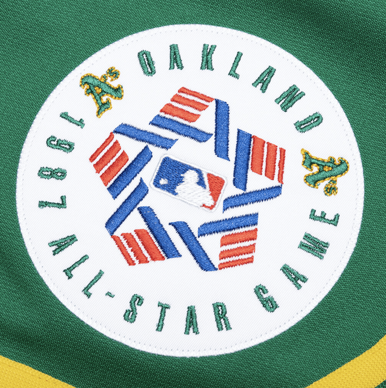 Just Don × Mitchell & Ness Oakland Athletics A's MLB Homerun Derby Short Just Don Size US 34 / EU 50 - 7 Thumbnail