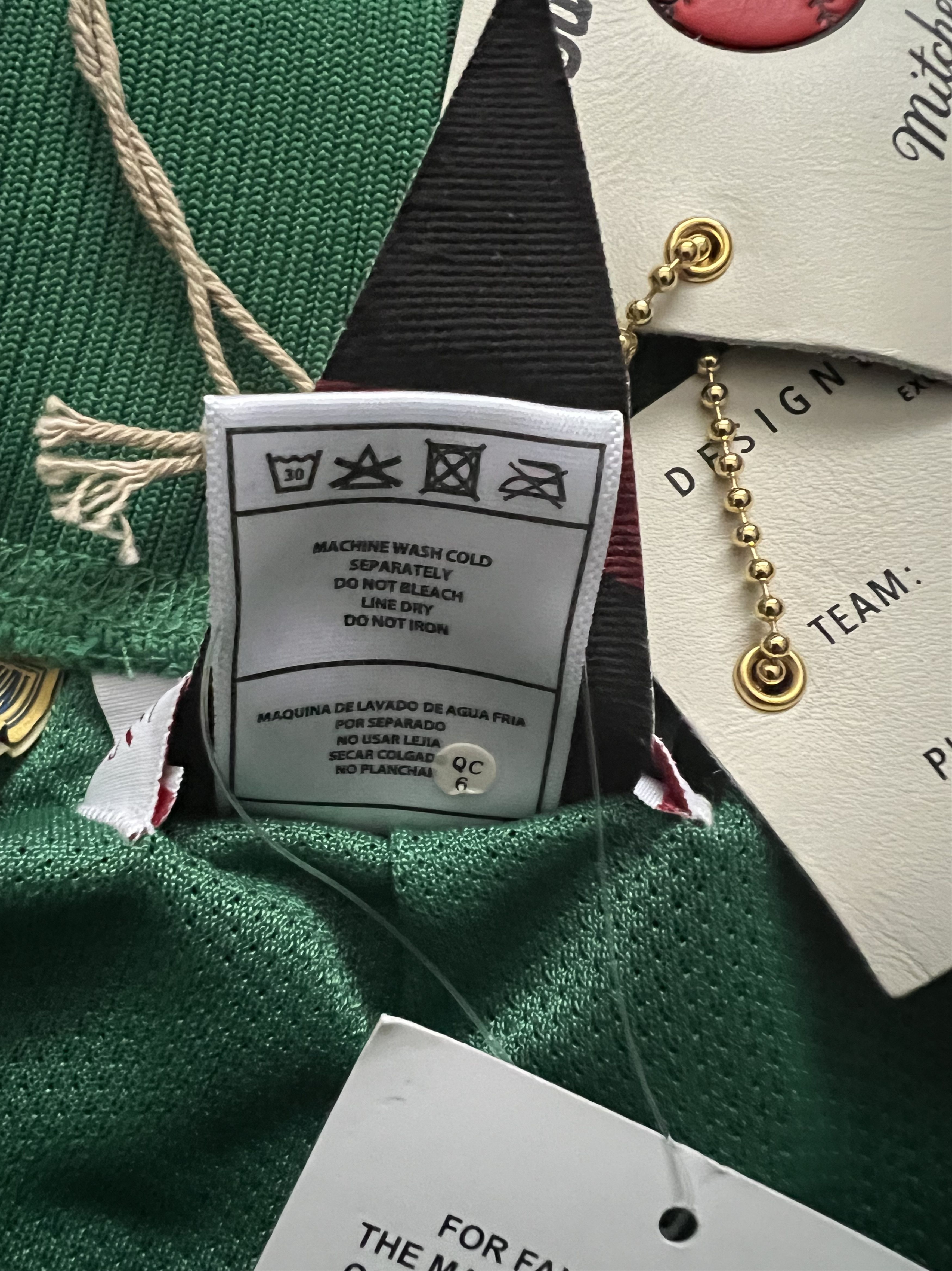 Just Don × Mitchell & Ness Oakland Athletics A's MLB Homerun Derby Short Just Don Size US 34 / EU 50 - 15 Thumbnail