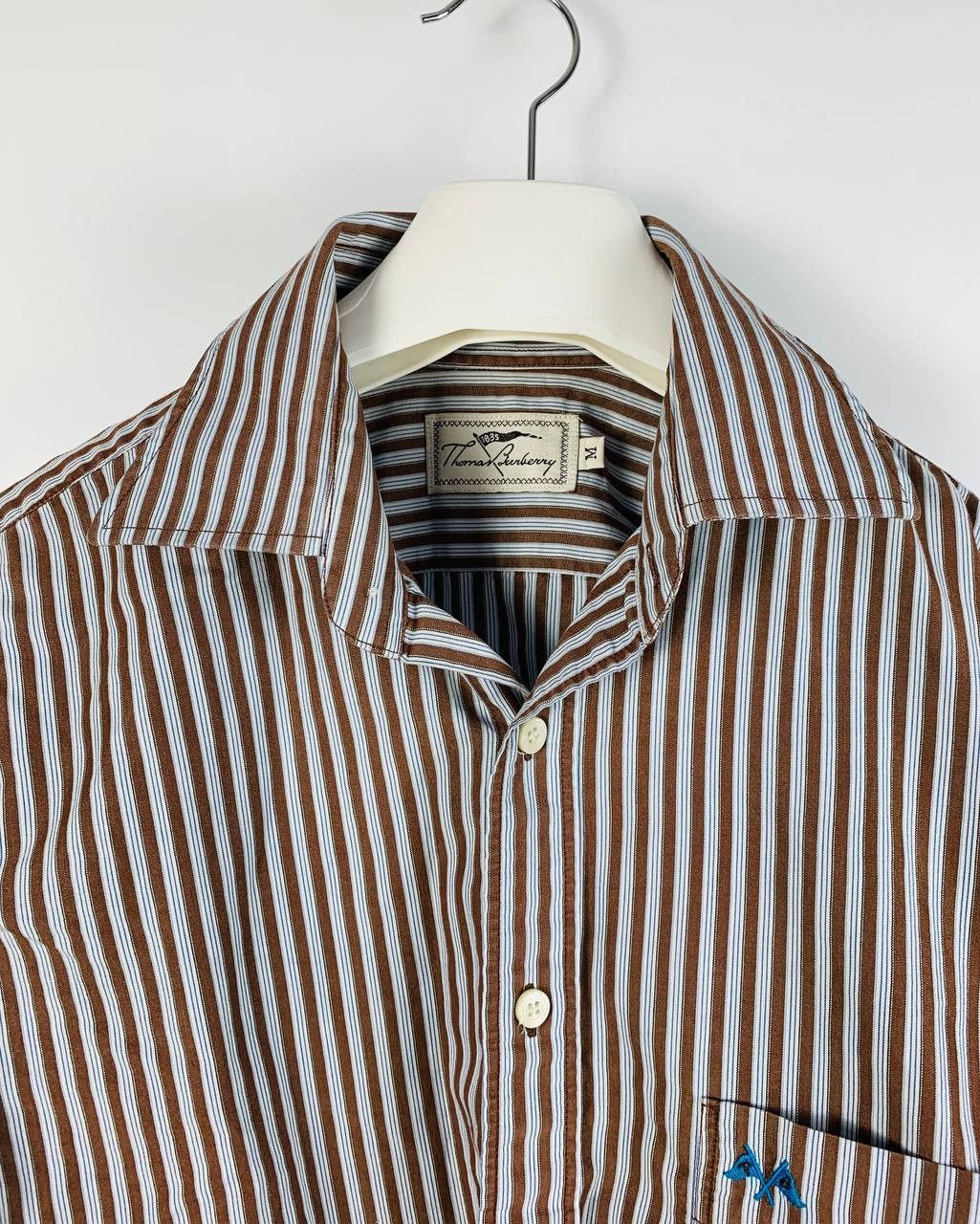 Burberry Thomas Burberry shirt button ups multi M Size US M / EU 48-50 / 2 - 2 Thumbnail