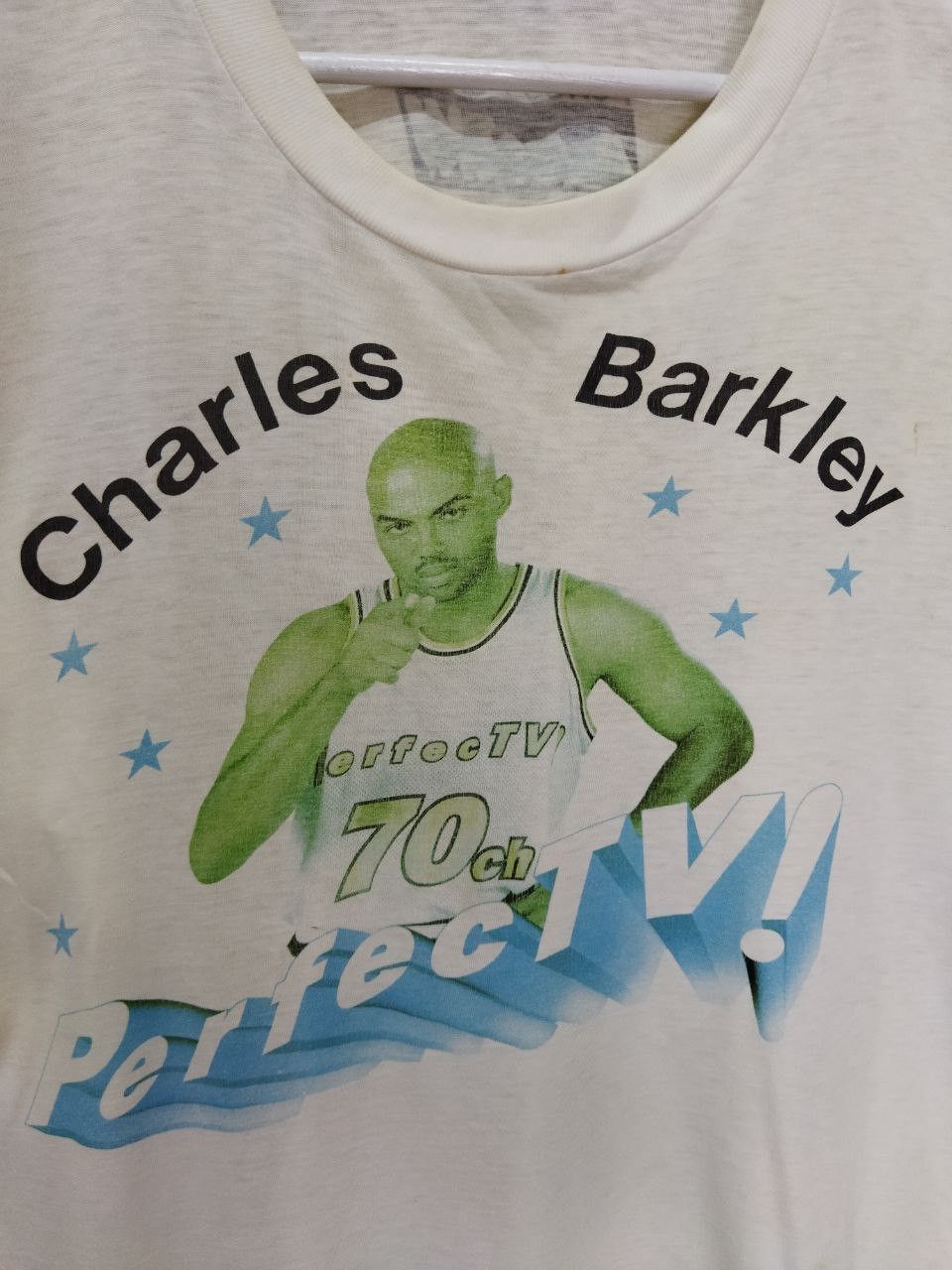 Vintage Vintage Charles Barkley Perfect Tv Tshirt Size US L / EU 52-54 / 3 - 6 Thumbnail