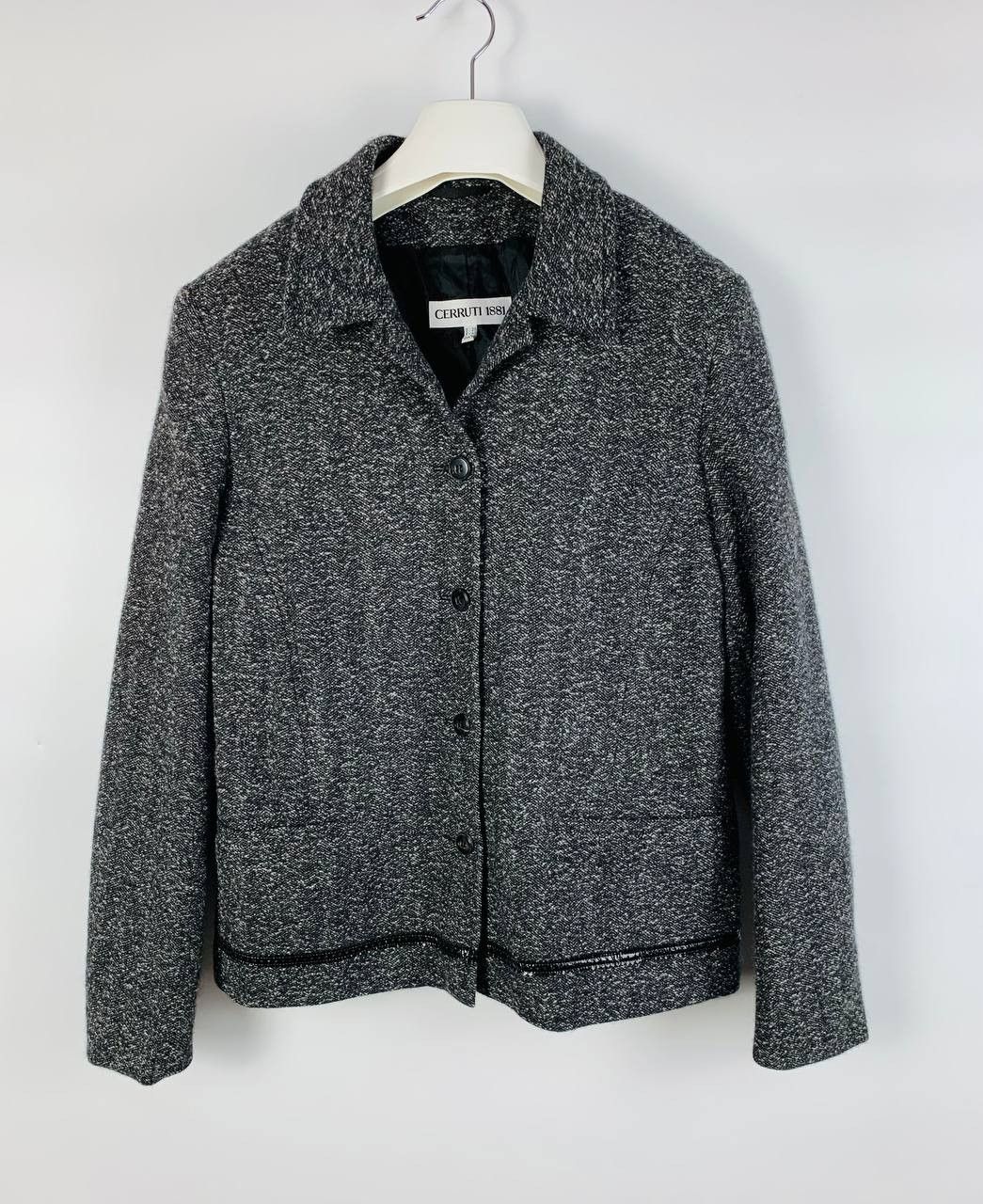 Cerruti 1881 Cerruti 1881 blazers grey wool cotton 8 Size M / US 6-8 / IT 42-44 - 1 Thumbnail