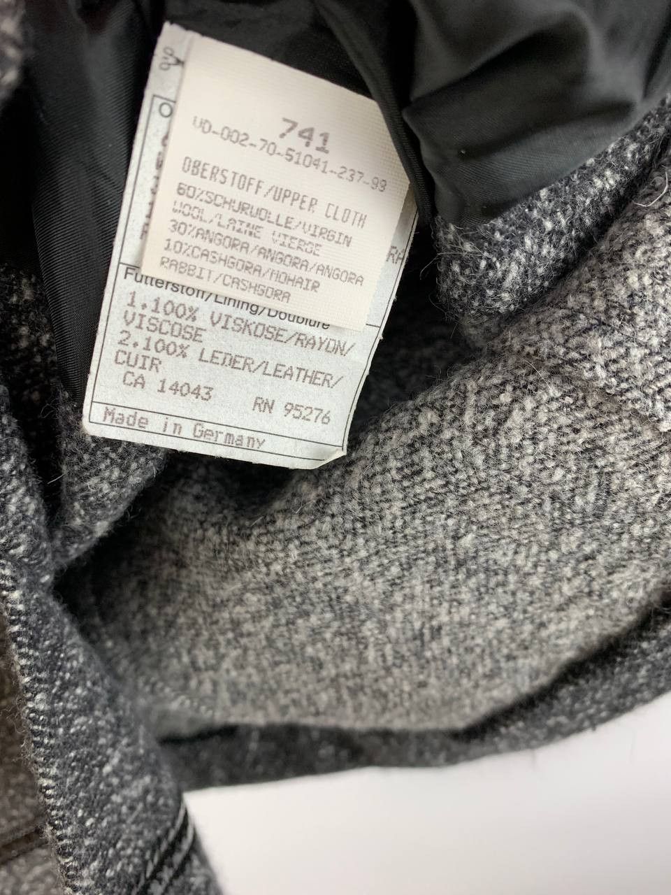 Cerruti 1881 Cerruti 1881 blazers grey wool cotton 8 Size M / US 6-8 / IT 42-44 - 8 Thumbnail
