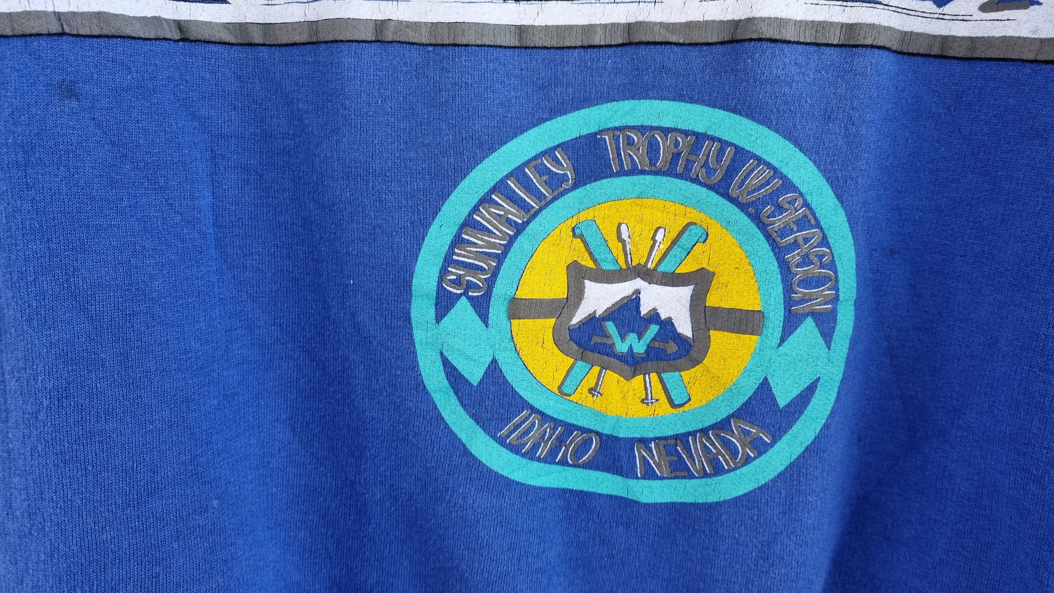 Vintage 70s Rare WINTER Sports Ski IDAHO Nevada Touring Sweatshirt Size US M / EU 48-50 / 2 - 11 Thumbnail