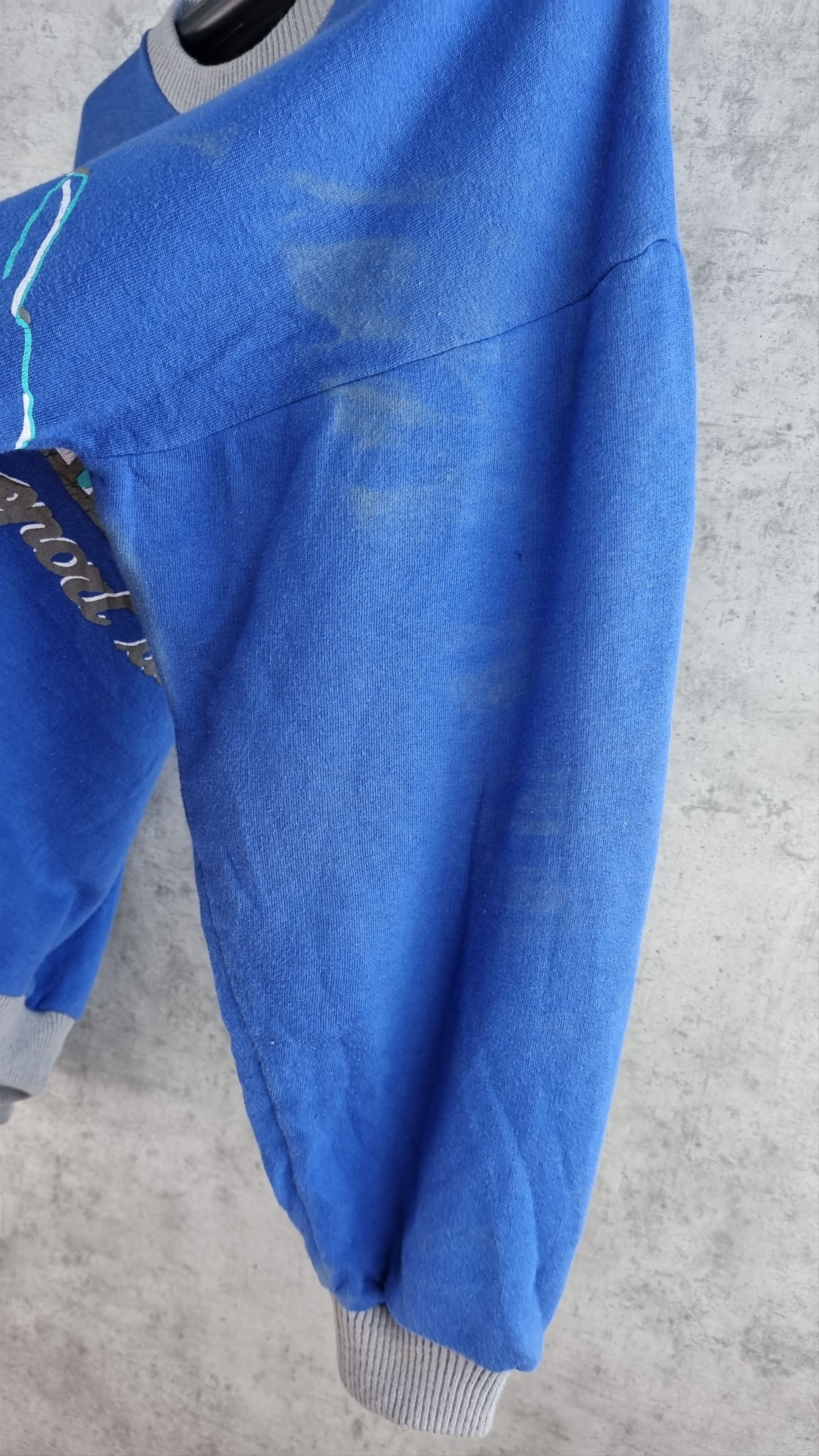 Vintage 70s Rare WINTER Sports Ski IDAHO Nevada Touring Sweatshirt Size US M / EU 48-50 / 2 - 17 Thumbnail