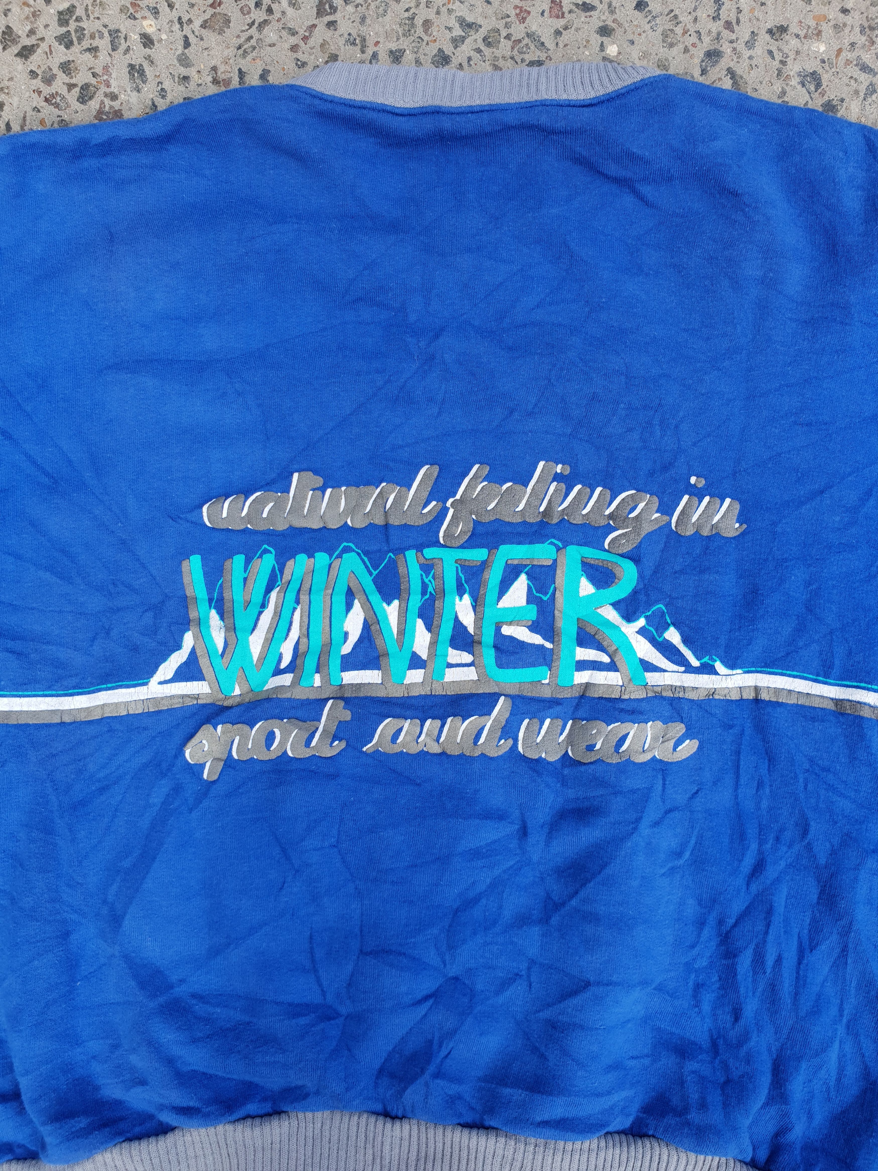 Vintage 70s Rare WINTER Sports Ski IDAHO Nevada Touring Sweatshirt Size US M / EU 48-50 / 2 - 10 Thumbnail