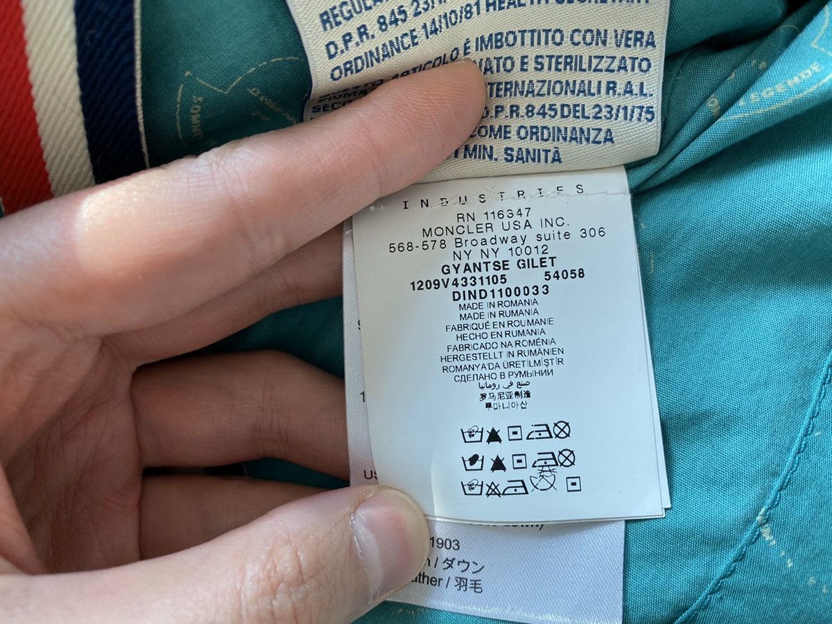 Moncler × Visvim Gyantse Down Vest Size US S / EU 44-46 / 1 - 12 Thumbnail