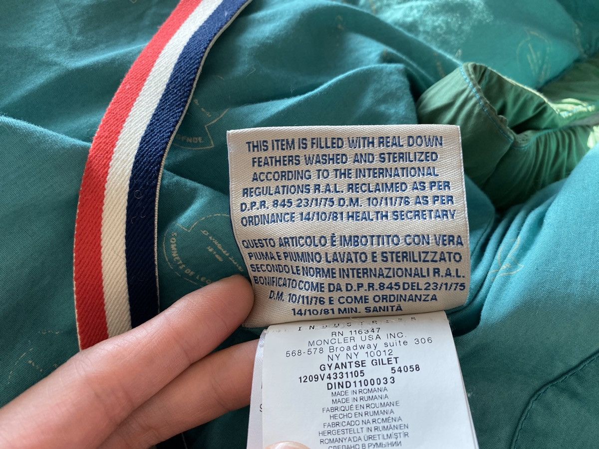 Moncler × Visvim Gyantse Down Vest Size US S / EU 44-46 / 1 - 11 Thumbnail