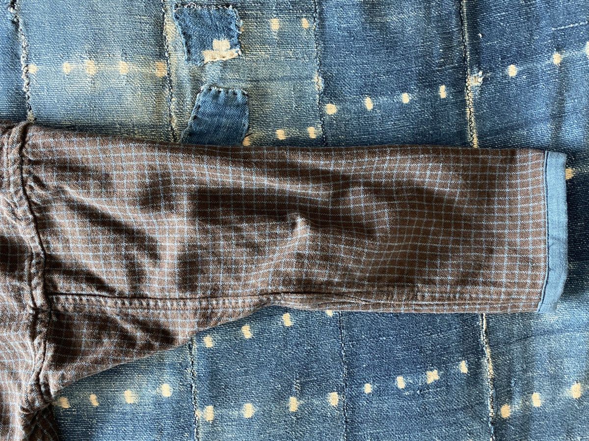 Visvim Sanjuro Coat Indigo Check Size US S / EU 44-46 / 1 - 5 Thumbnail