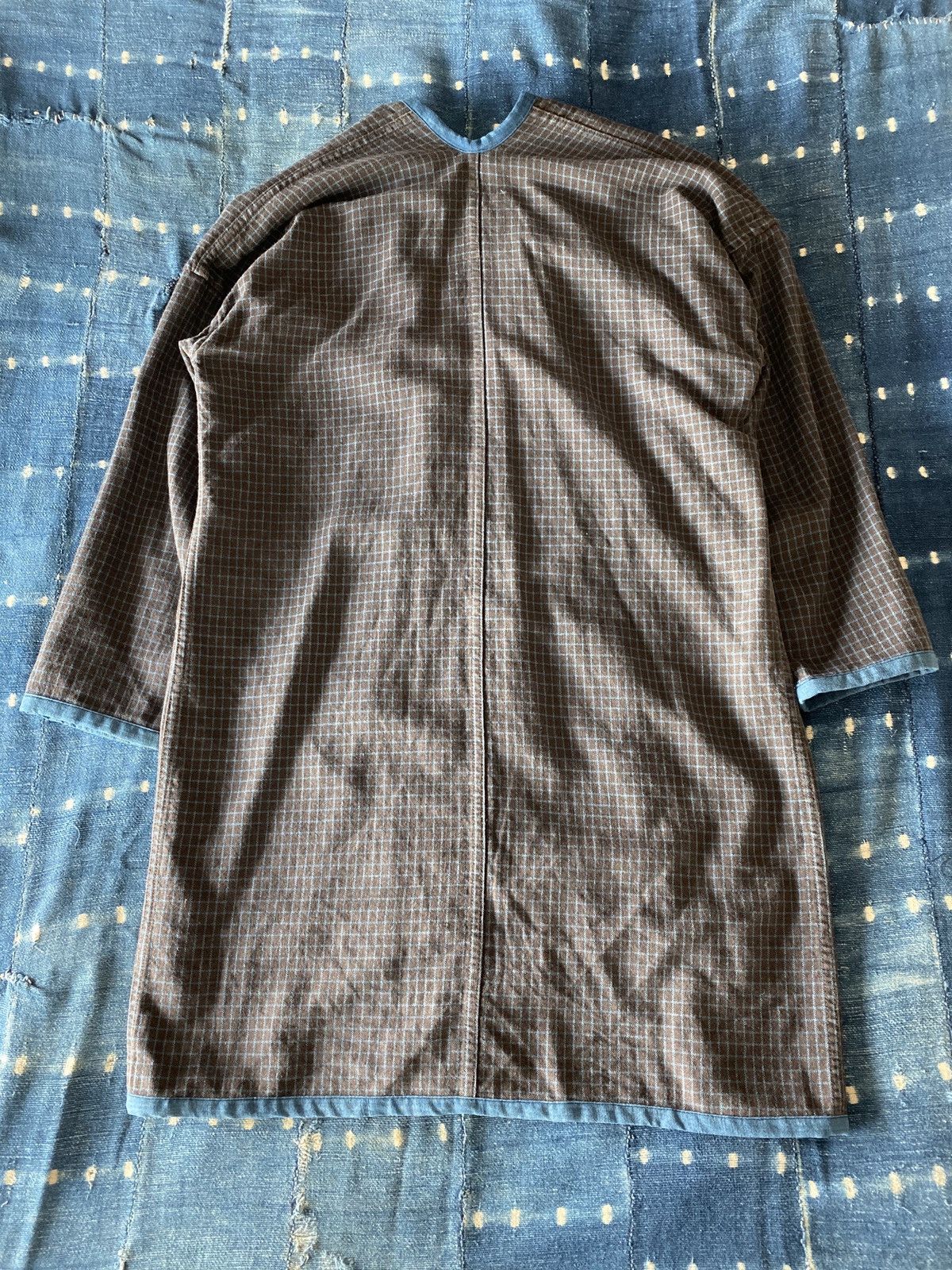 Visvim Sanjuro Coat Indigo Check Size US S / EU 44-46 / 1 - 3 Thumbnail