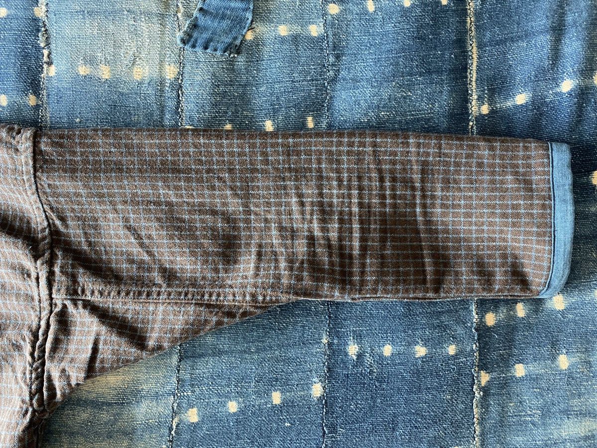 Visvim Sanjuro Coat Indigo Check Size US S / EU 44-46 / 1 - 6 Thumbnail