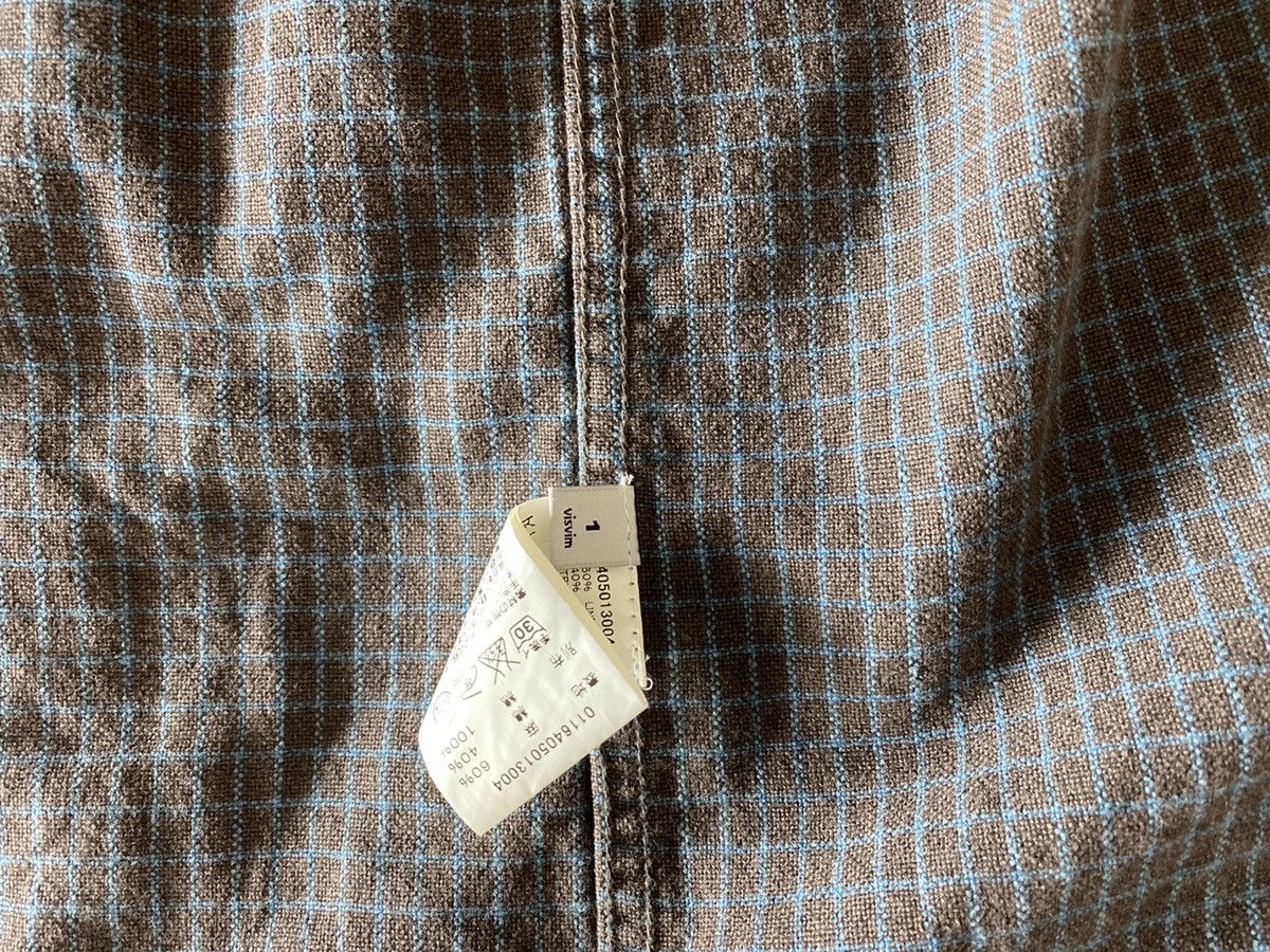 Visvim Sanjuro Coat Indigo Check Size US S / EU 44-46 / 1 - 8 Thumbnail