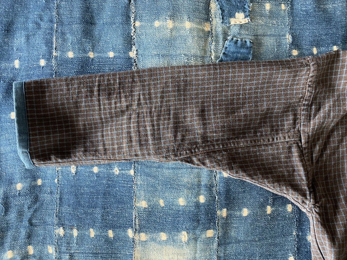 Visvim Sanjuro Coat Indigo Check Size US S / EU 44-46 / 1 - 4 Thumbnail