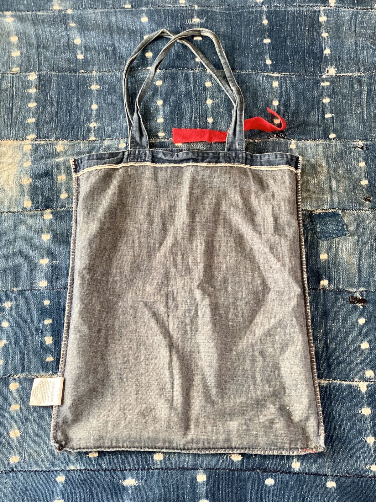 Visvim Social Sculpture Denim Tote Size ONE SIZE - 4 Thumbnail