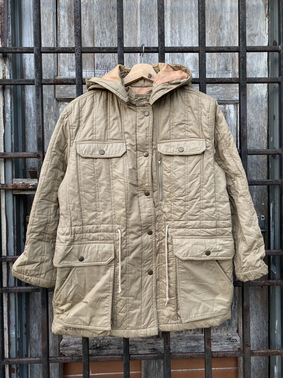 Japanese brand x peacock parkas unisex