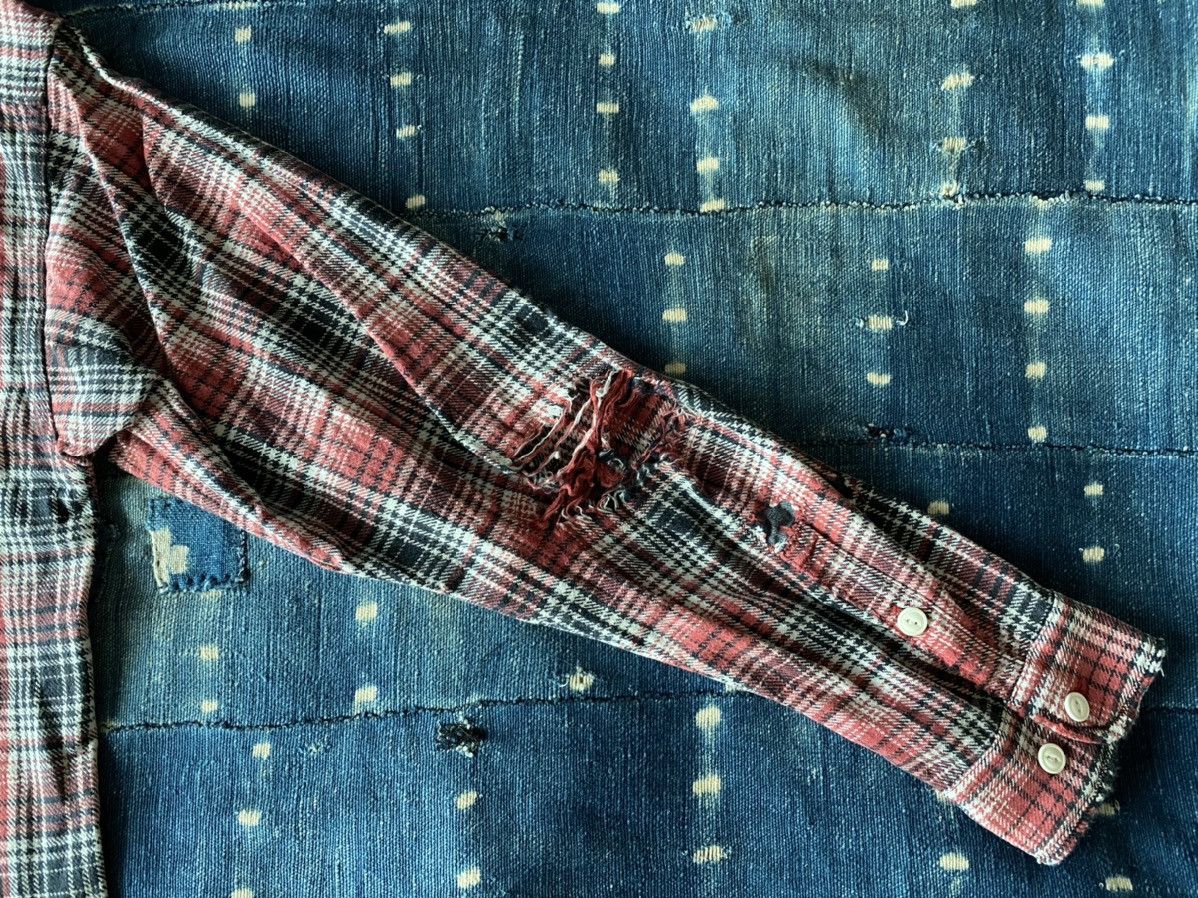 Visvim Lumber Shirt L/S Crash (Indigo Ck) Size US L / EU 52-54 / 3 - 8 Thumbnail