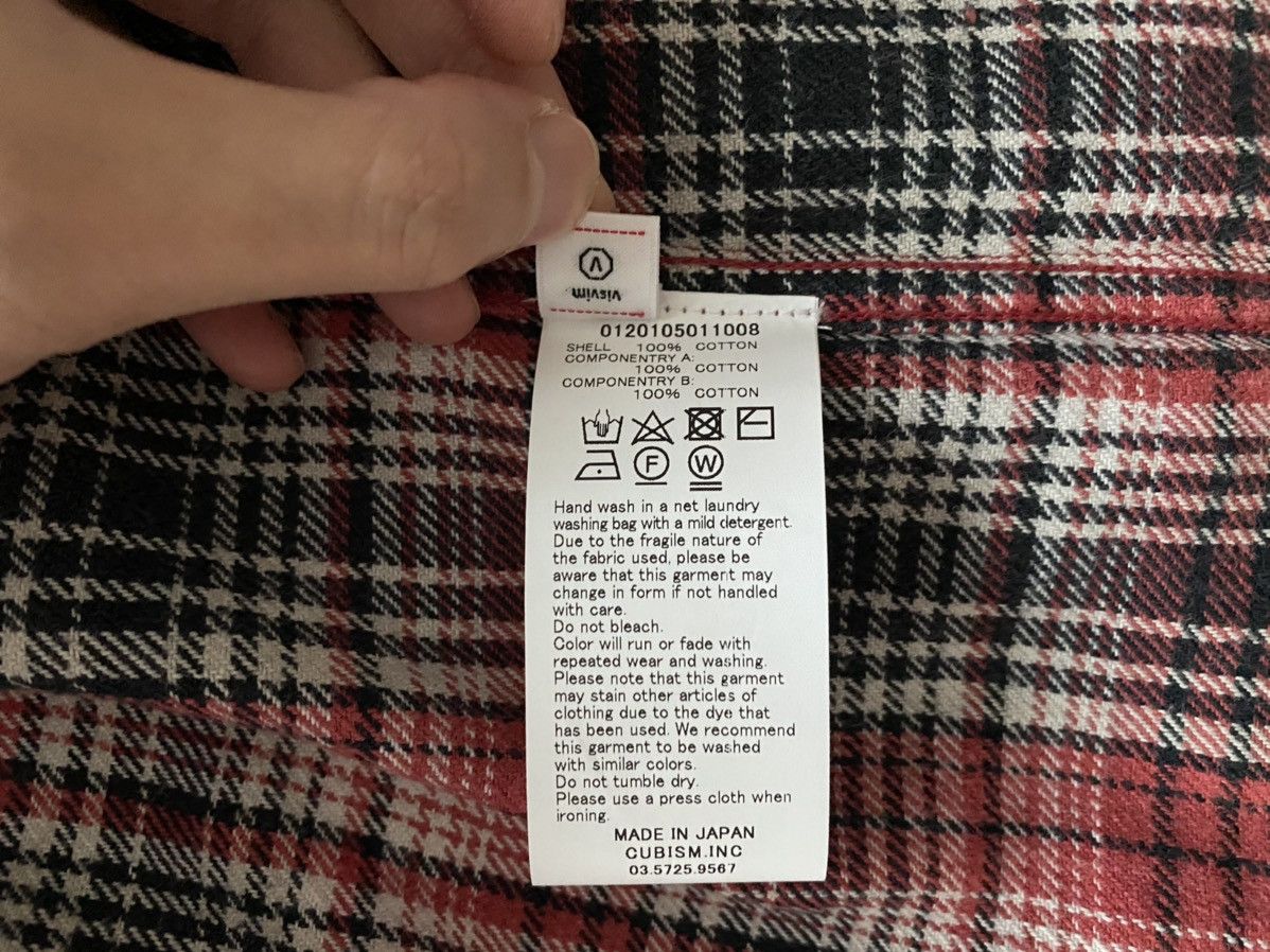 Visvim Lumber Shirt L/S Crash (Indigo Ck) Size US L / EU 52-54 / 3 - 12 Thumbnail