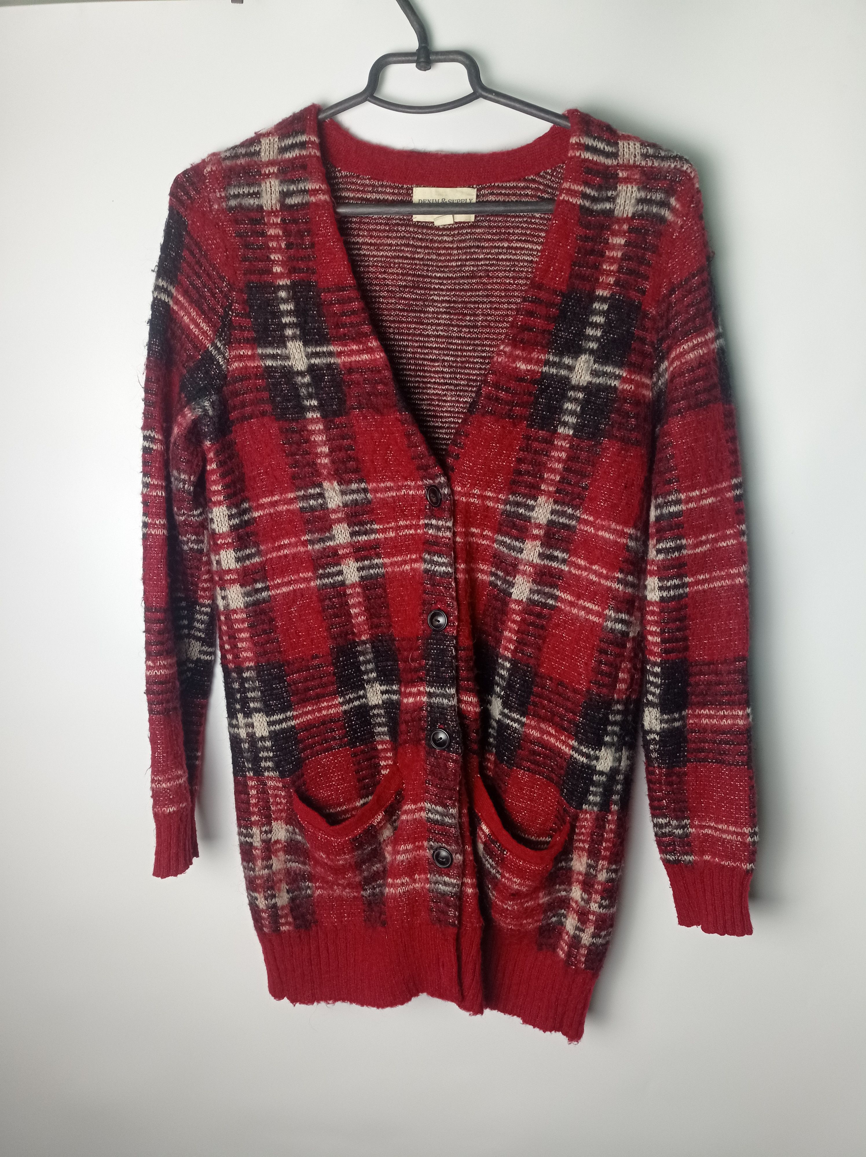 Denim Supply RalphLauren Alpaca Wool Aztec Poncho Cardigan