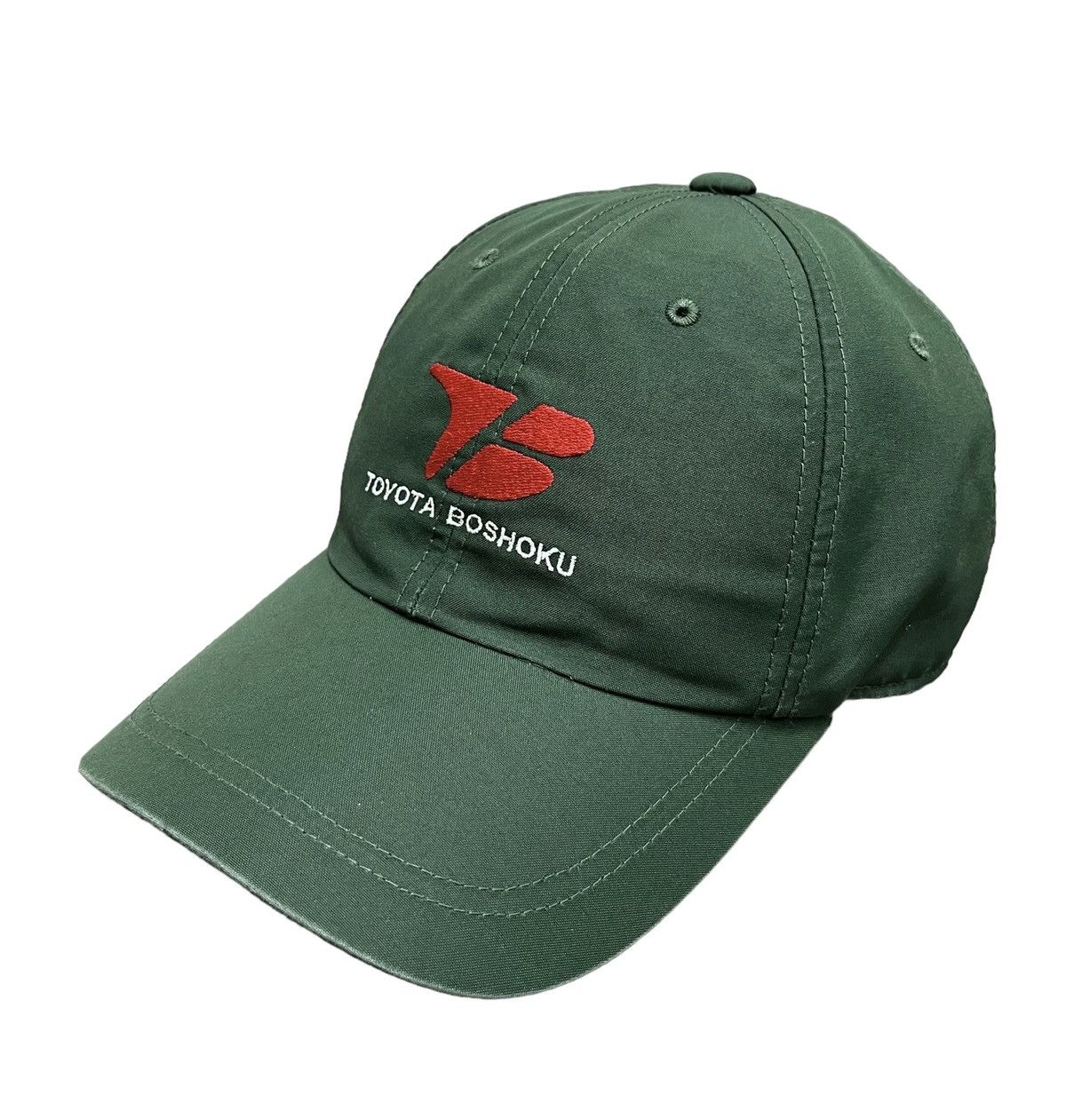 Japanese Brand TOYOTA BOSHOKU JAPAN x MONTBLANC Embroidery Velcro Strapback Size ONE SIZE - 3 Thumbnail