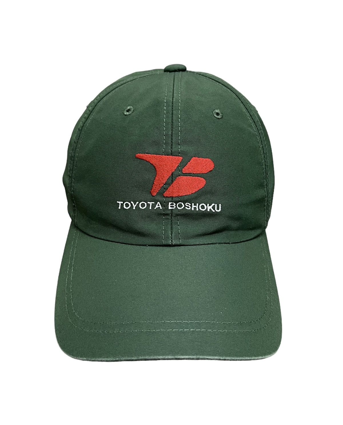 Japanese Brand TOYOTA BOSHOKU JAPAN x MONTBLANC Embroidery Velcro Strapback Size ONE SIZE - 2 Thumbnail