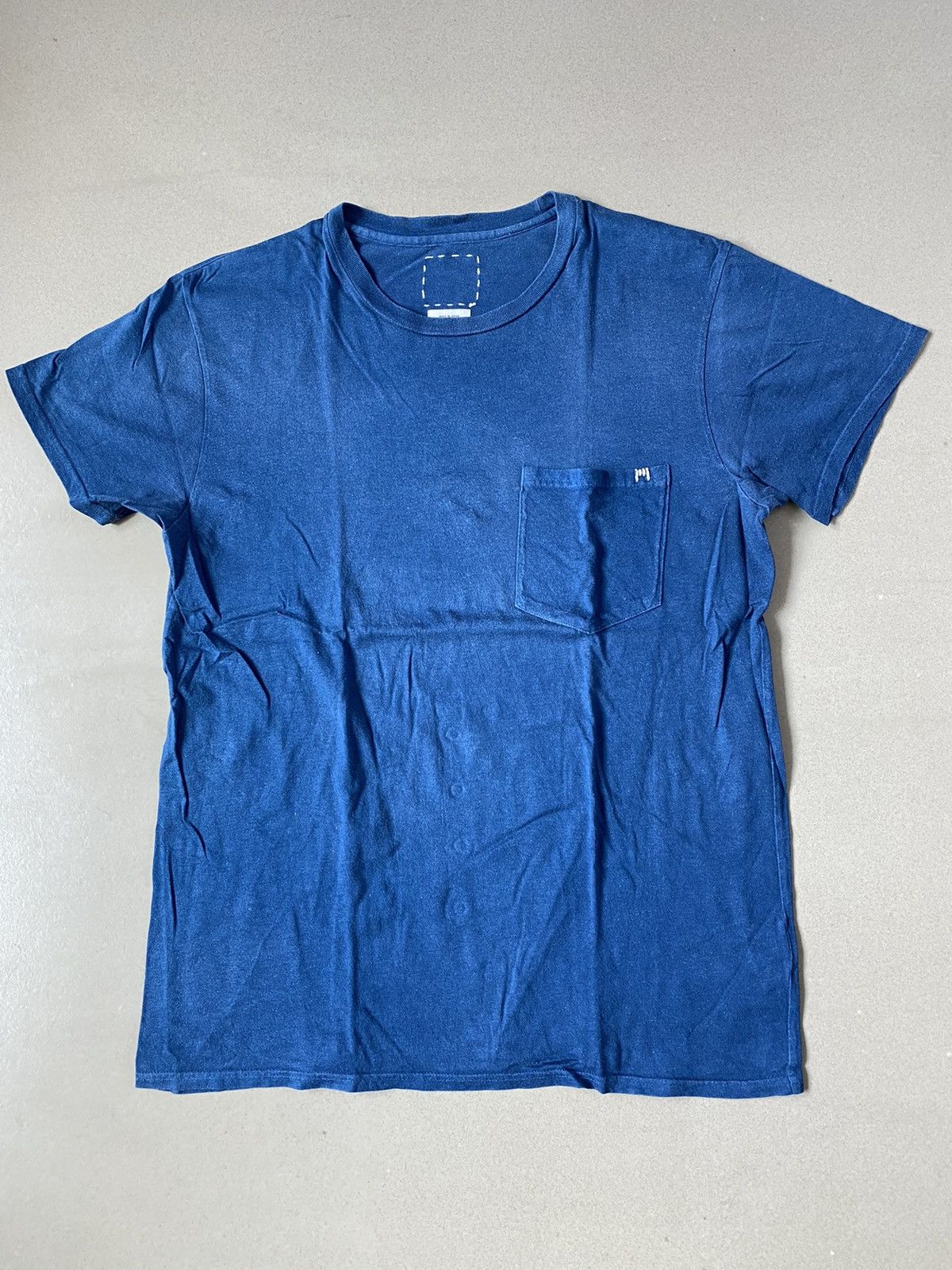 Visvim Natural Dye Pocket Tee SS Giza Size US M / EU 48-50 / 2 - 1 Thumbnail