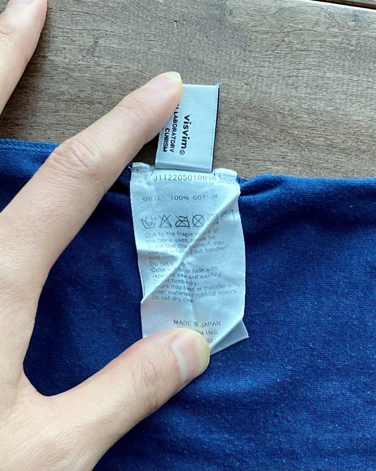 Visvim Natural Dye Pocket Tee SS Giza Size US M / EU 48-50 / 2 - 4 Thumbnail