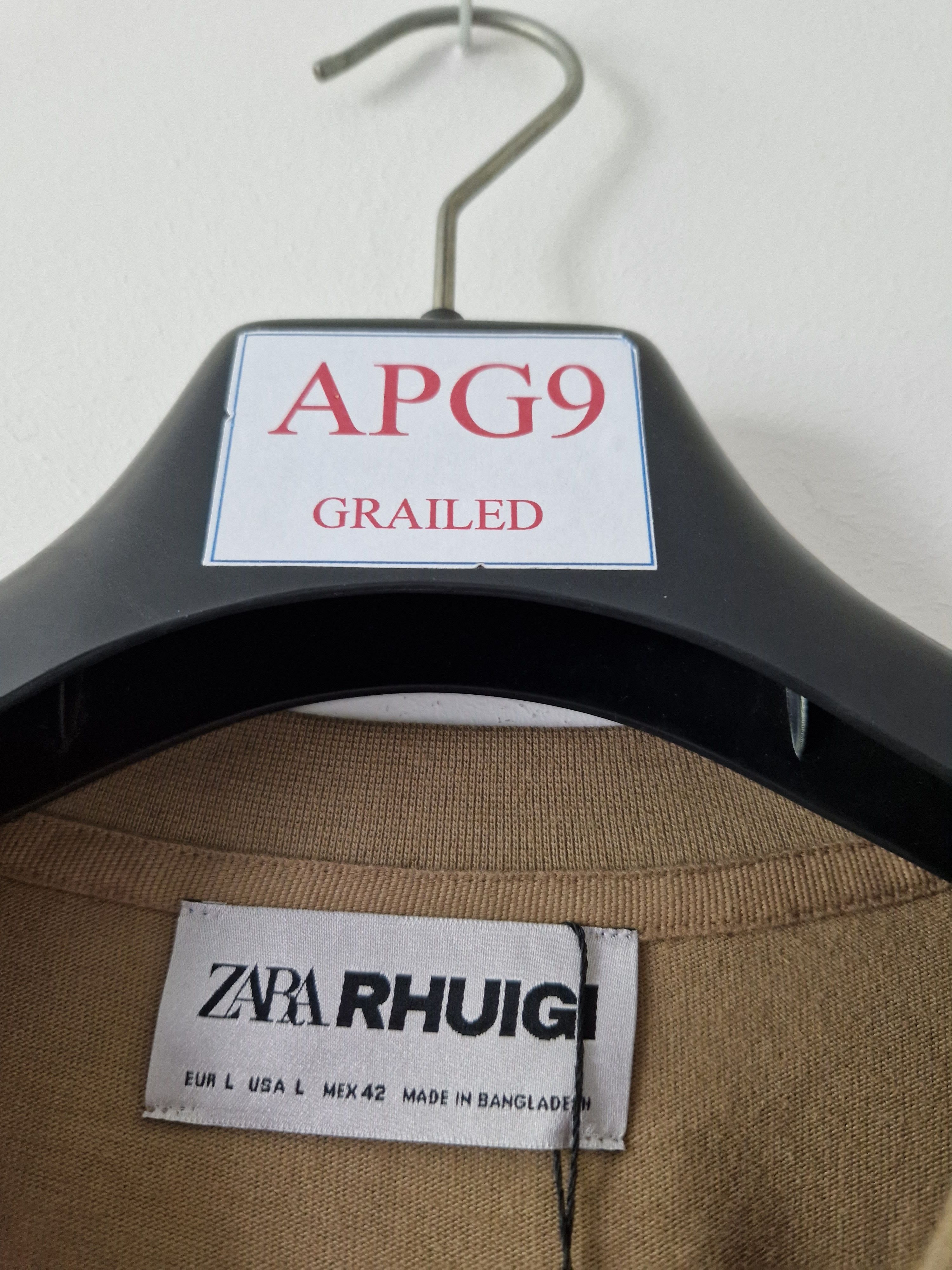 Rhude × Zara Logo T-Shirt Rhude x Zara Rhuigi Size US L / EU 52-54 / 3 - 5 Thumbnail