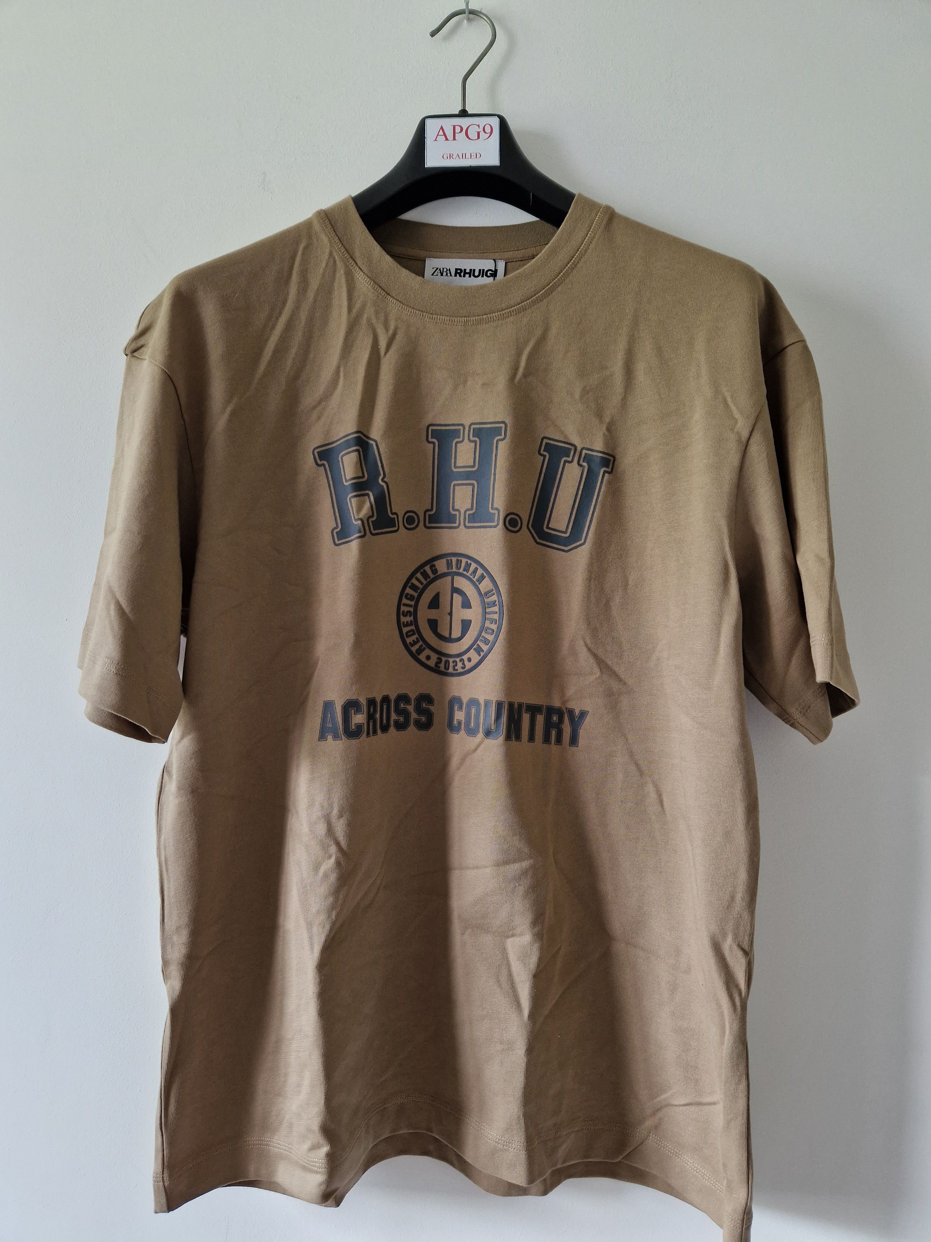 Rhude × Zara Logo T-Shirt Rhude x Zara Rhuigi Size US L / EU 52-54 / 3 - 1 Thumbnail