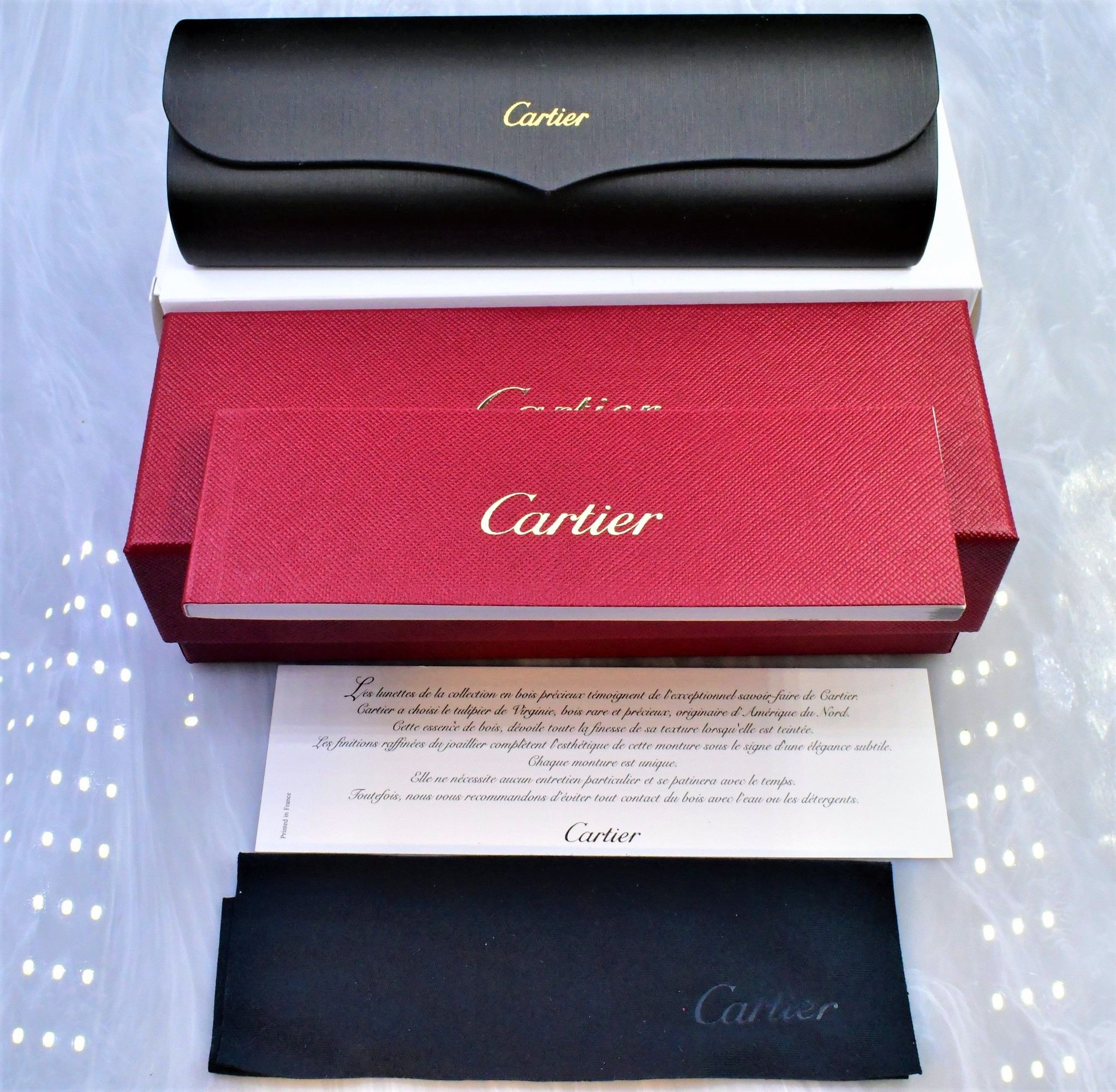 Cartier Cartier Big C Diamond cut Chrome hearts decor glasses Size ONE SIZE - 7 Thumbnail