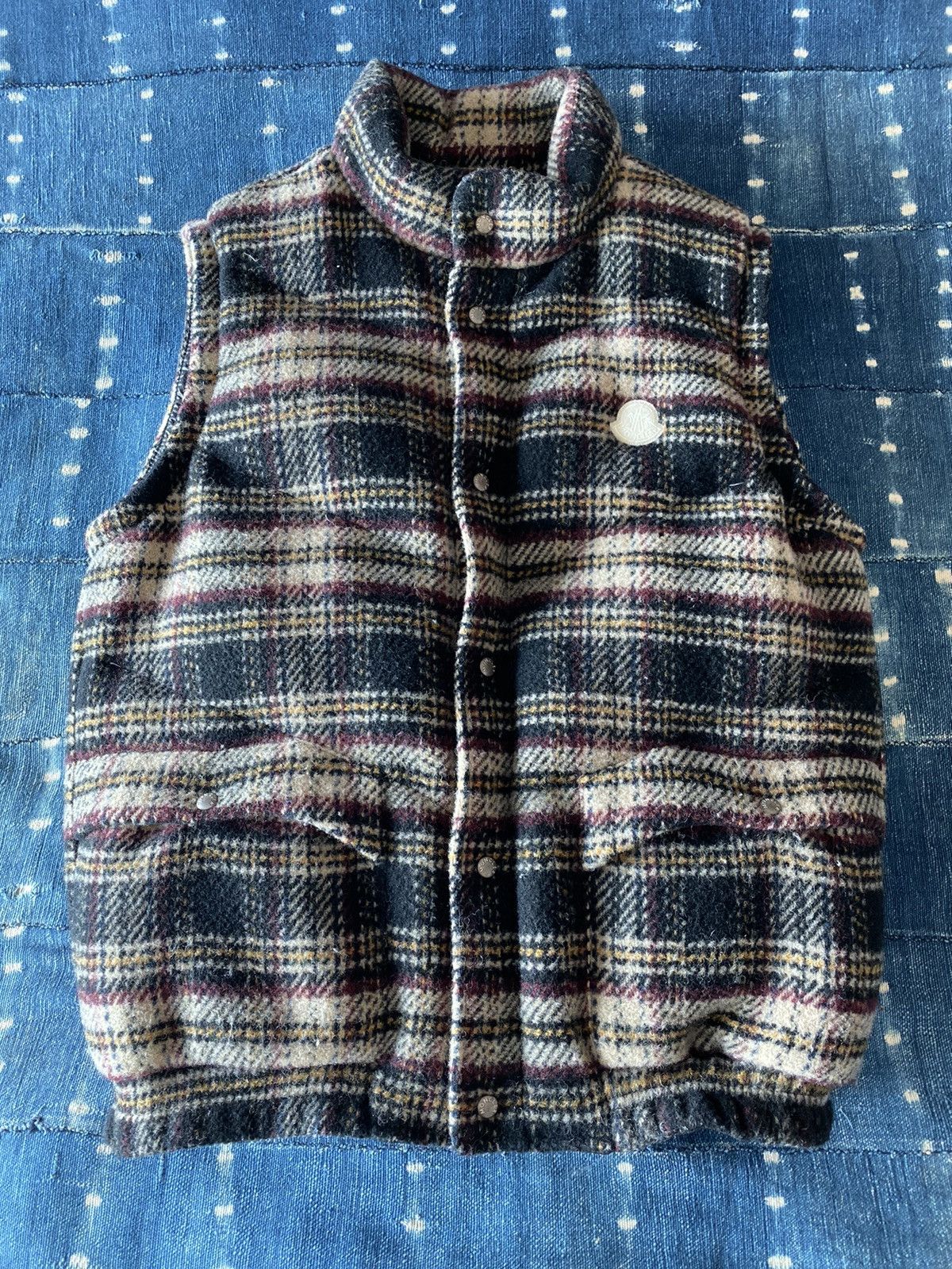 Pre-owned Moncler X Visvim Markam Down Vest In Multi