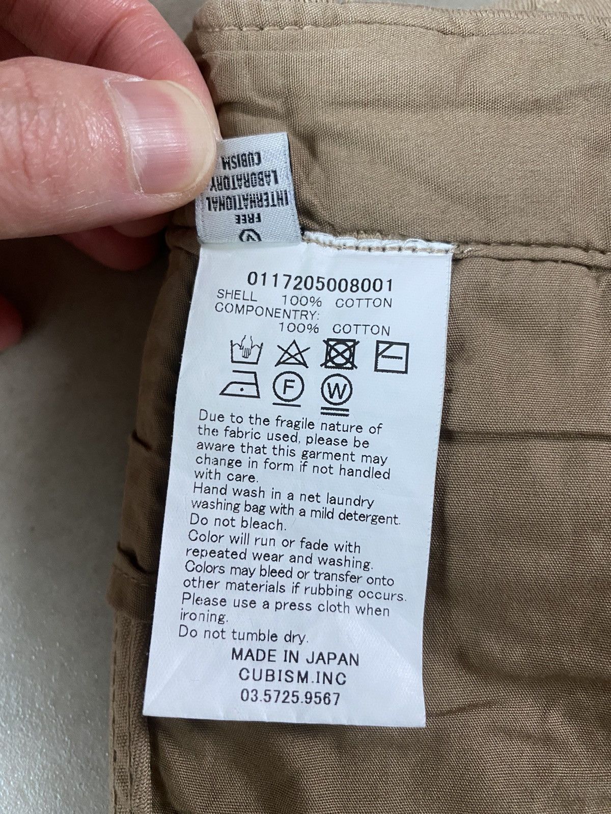 Visvim High Water Chino Giza Size US 33 - 7 Thumbnail