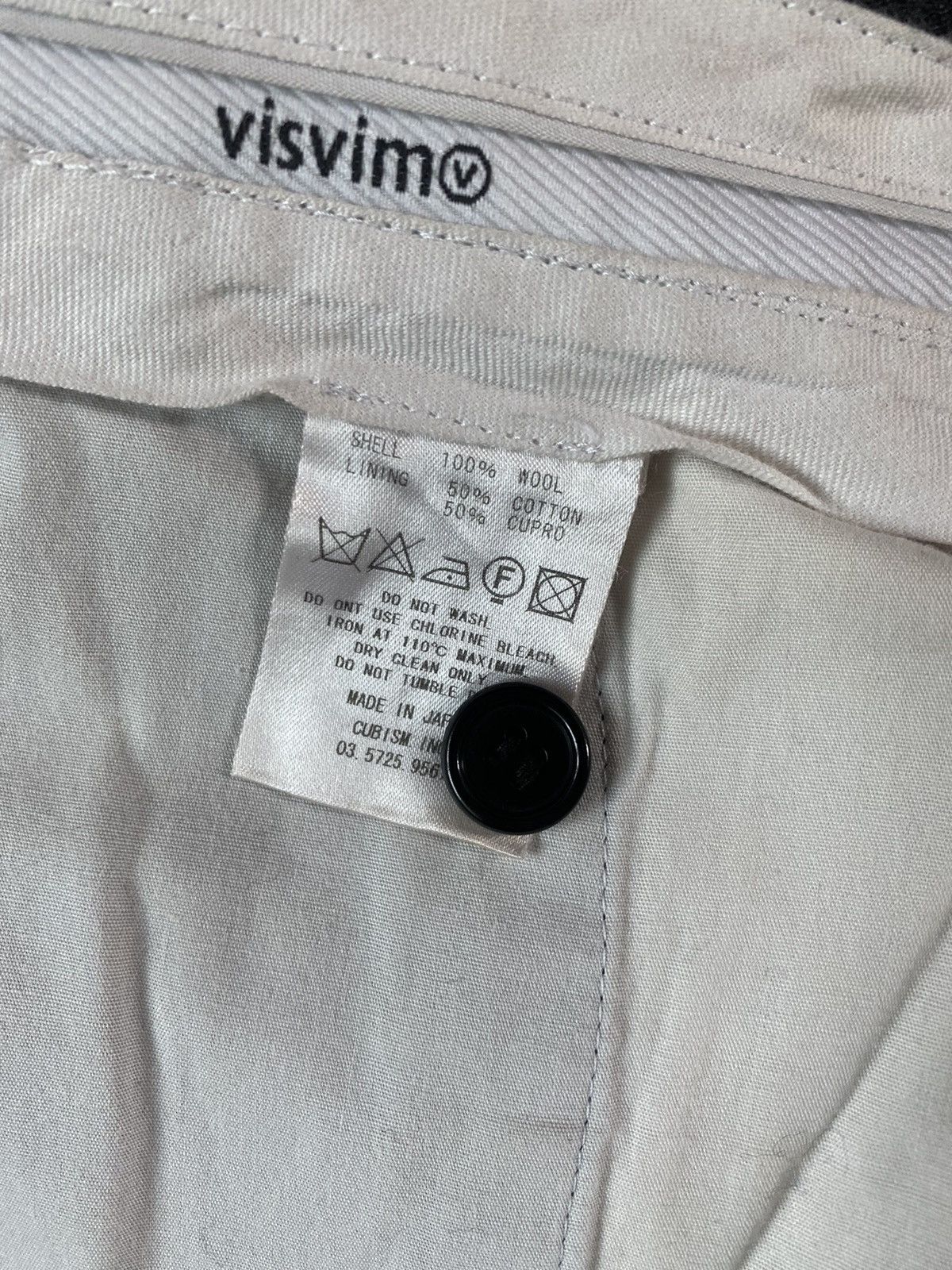 Visvim High Water Slacks Wool Size US 32 / EU 48 - 6 Thumbnail
