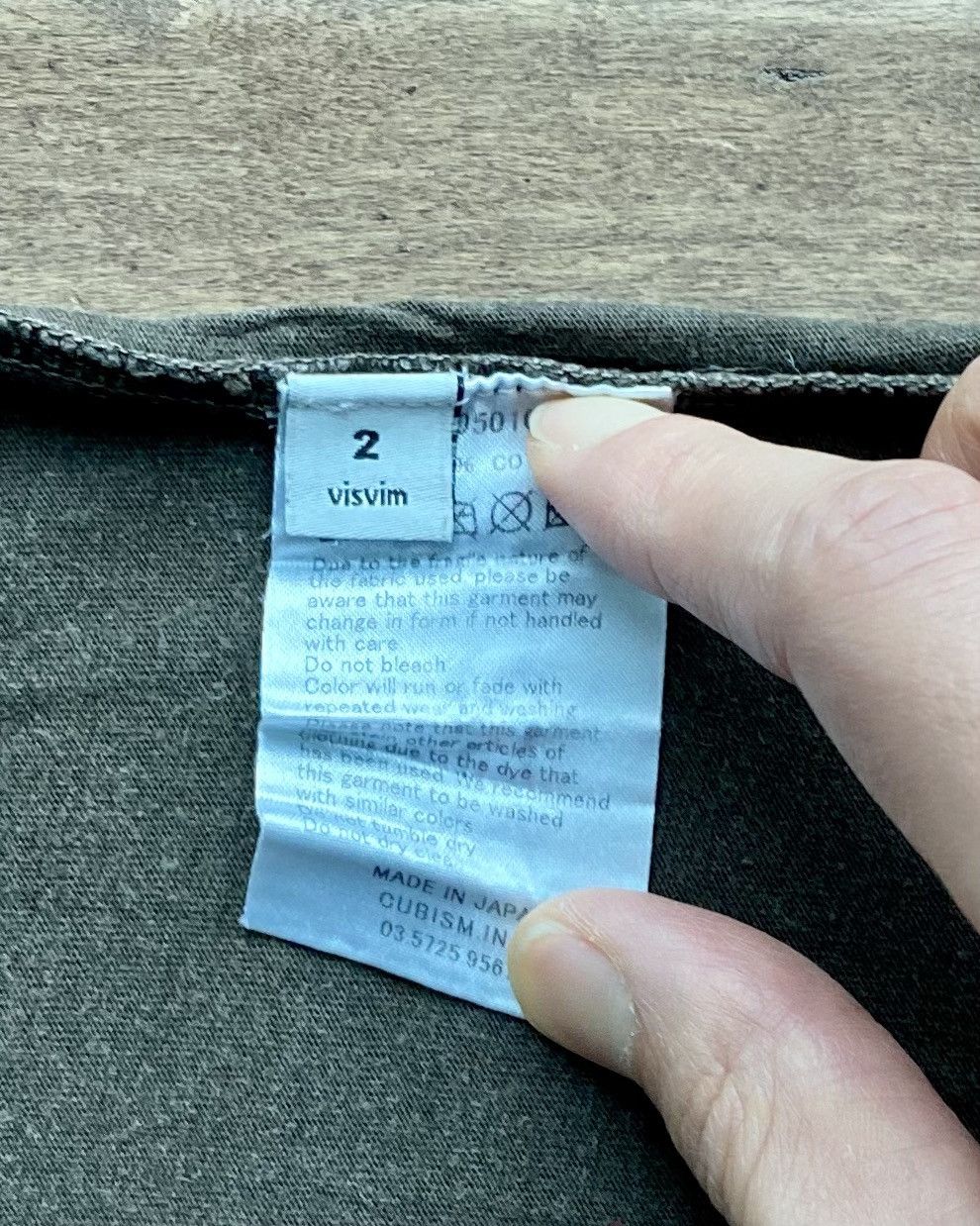 Visvim Mud Dye Pocket Tee SS Giza Size US M / EU 48-50 / 2 - 4 Thumbnail