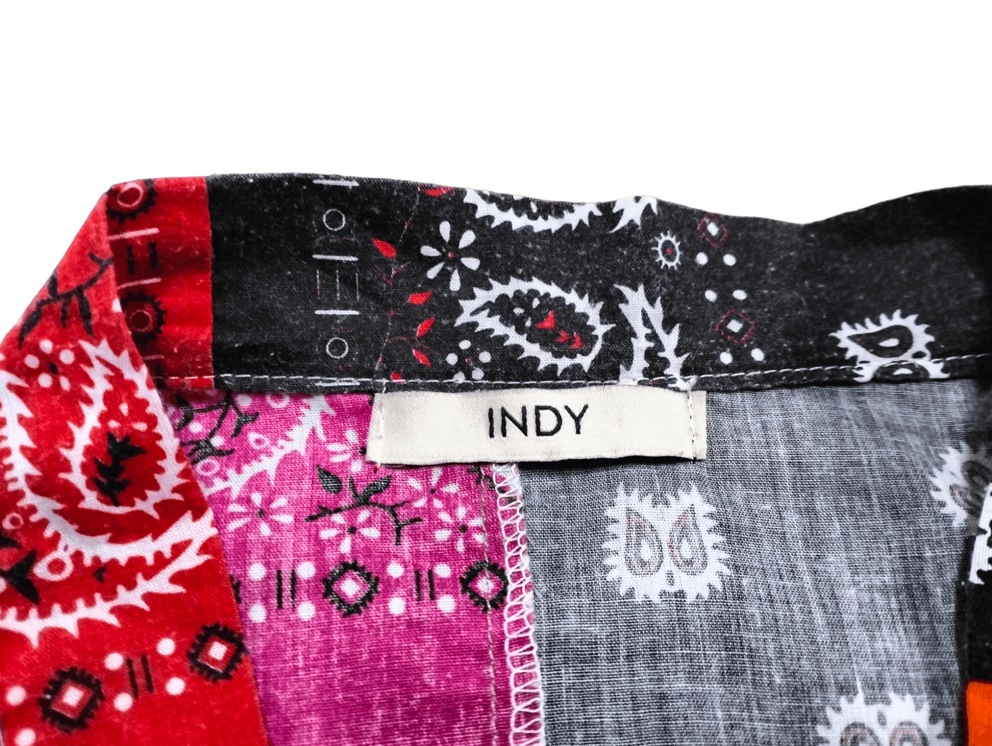 Komono 🇯🇵Kimono Paisley Patchworks Design Multicolor Paisley Size US M / EU 48-50 / 2 - 13 Thumbnail