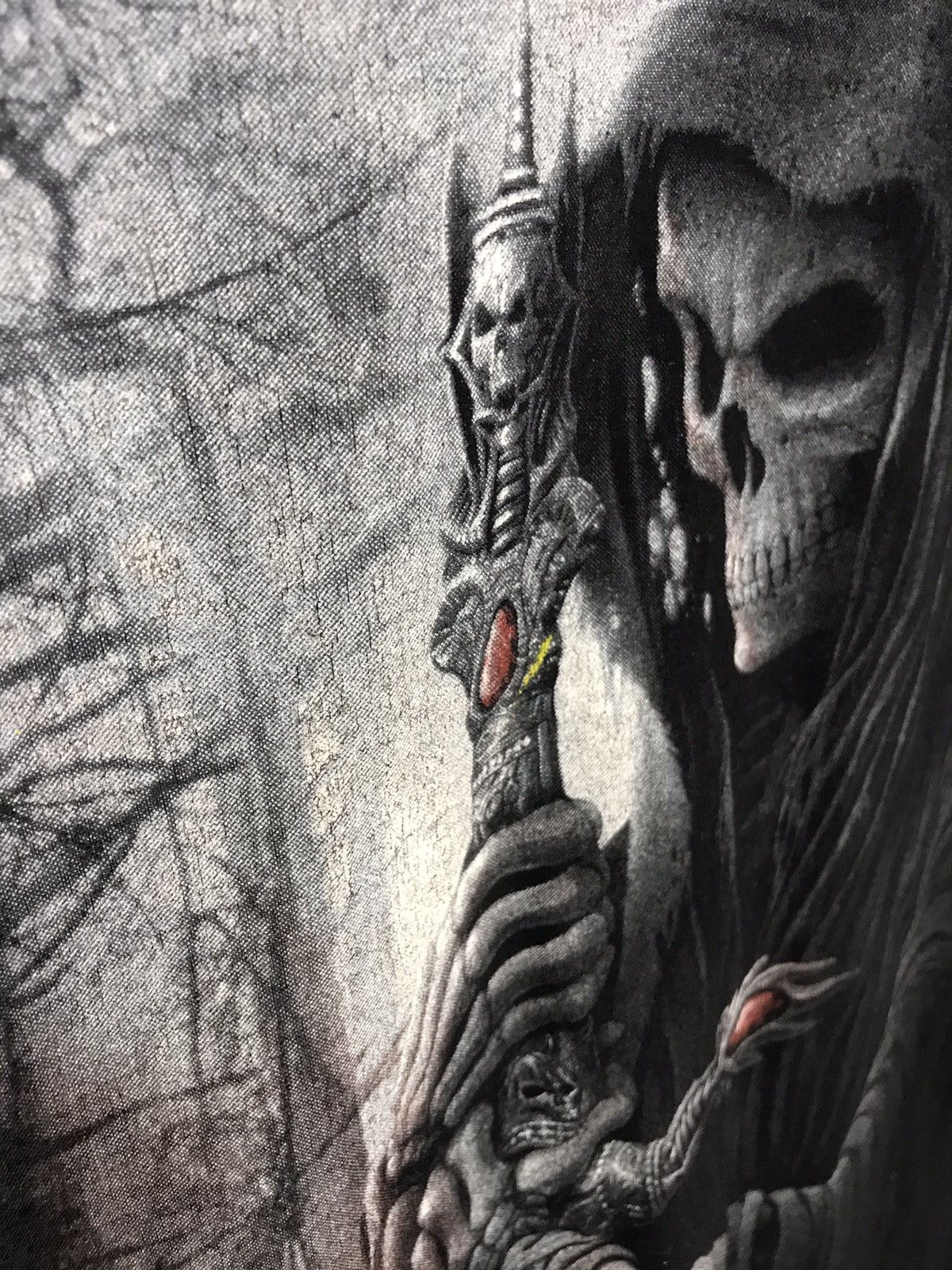 Vintage Vintage Spiral skull t-shirt Size US M / EU 48-50 / 2 - 3 Thumbnail