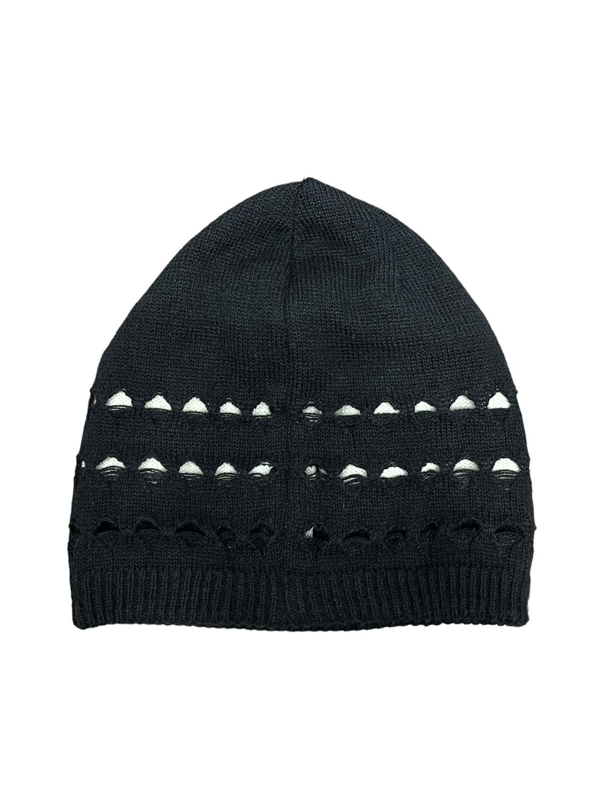 Seditionaries SICK💀PRISONER STRIPES REVERSIBLE BEANIE SKULL PUNK GOTHIC💥 Size ONE SIZE - 10 Thumbnail