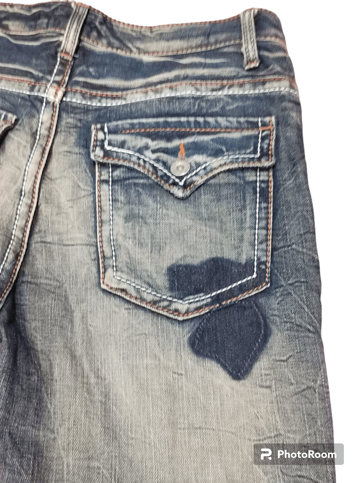 If Six Was Nine Rare!! Hysteric Distressed Flare Jeans Size US 31 - 9 Thumbnail