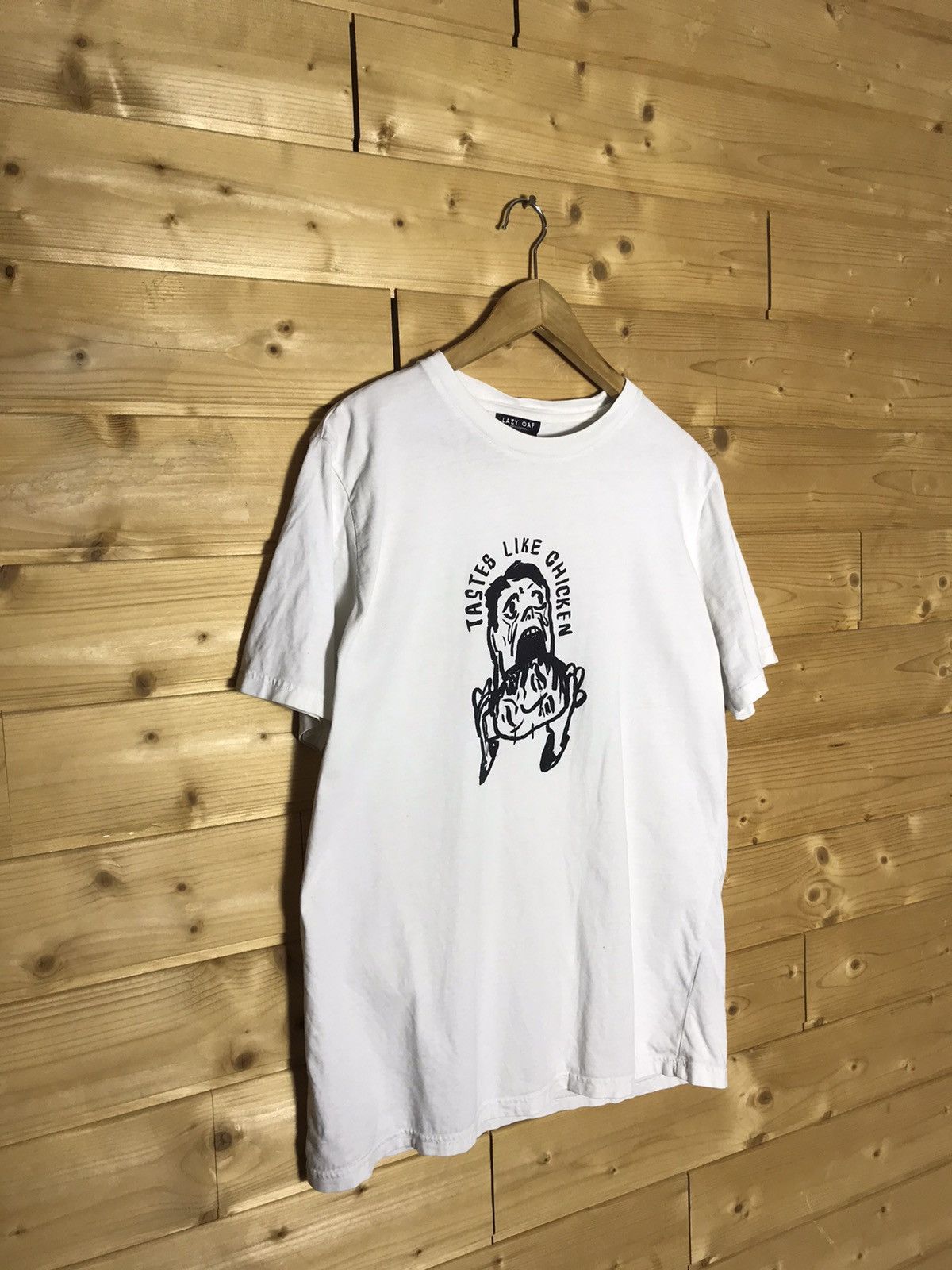 Lazy Oaf Lazy Oaf taste like chicken t-shirt Size US L / EU 52-54 / 3 - 2 Thumbnail