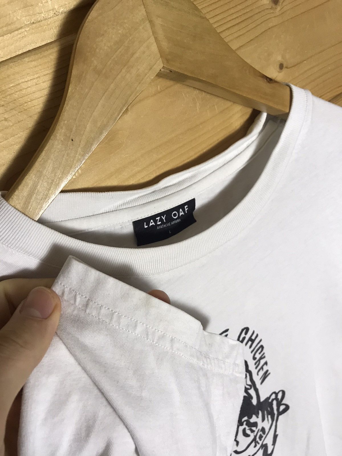 Lazy Oaf Lazy Oaf taste like chicken t-shirt Size US L / EU 52-54 / 3 - 5 Thumbnail