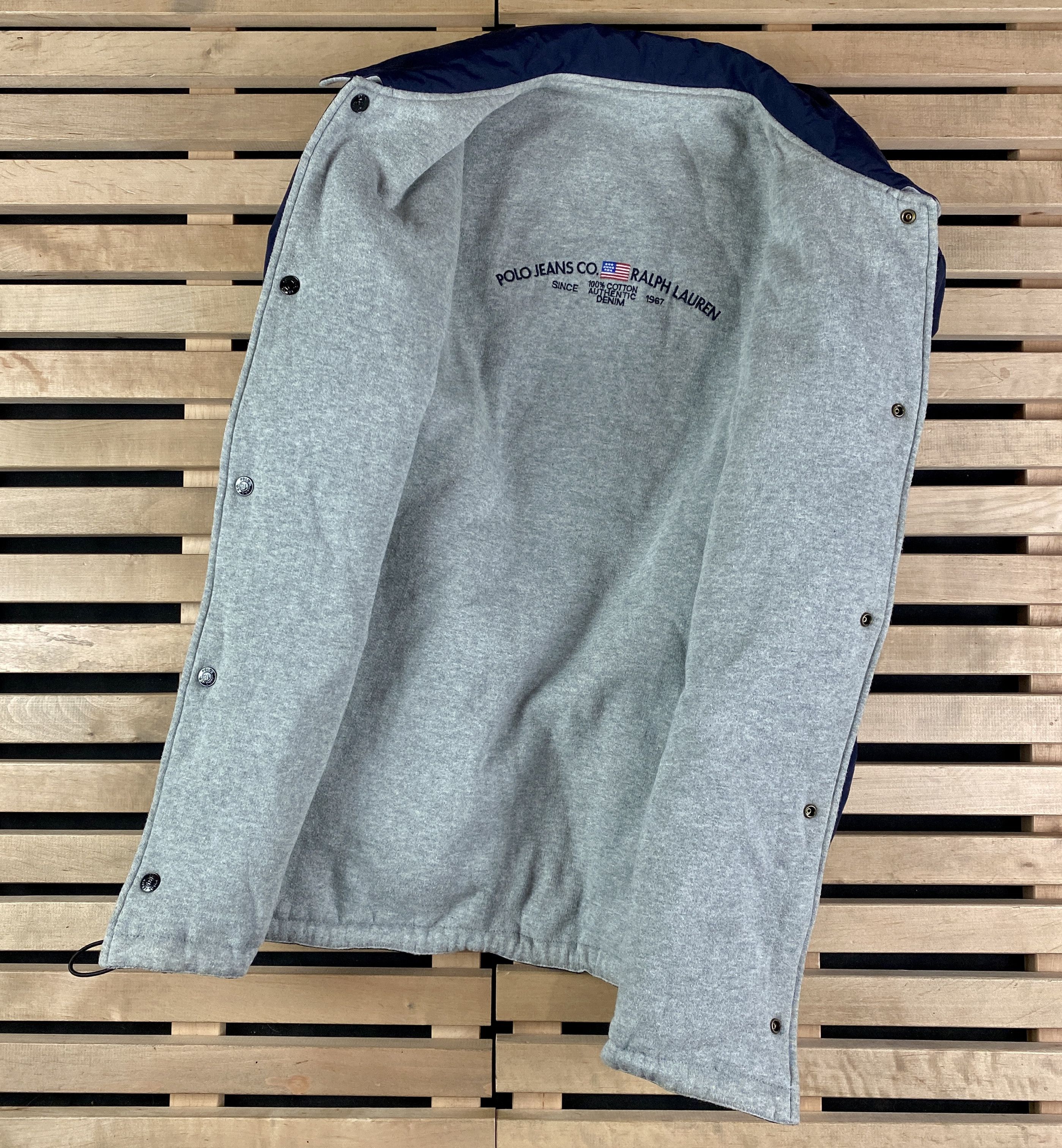 Polo Ralph Lauren × Ralph Lauren × Vintage Mens Two Side Bomber Jacket Polo Ralph Lauren Vintage Size L Size US L / EU 52-54 / 3 - 4 Thumbnail