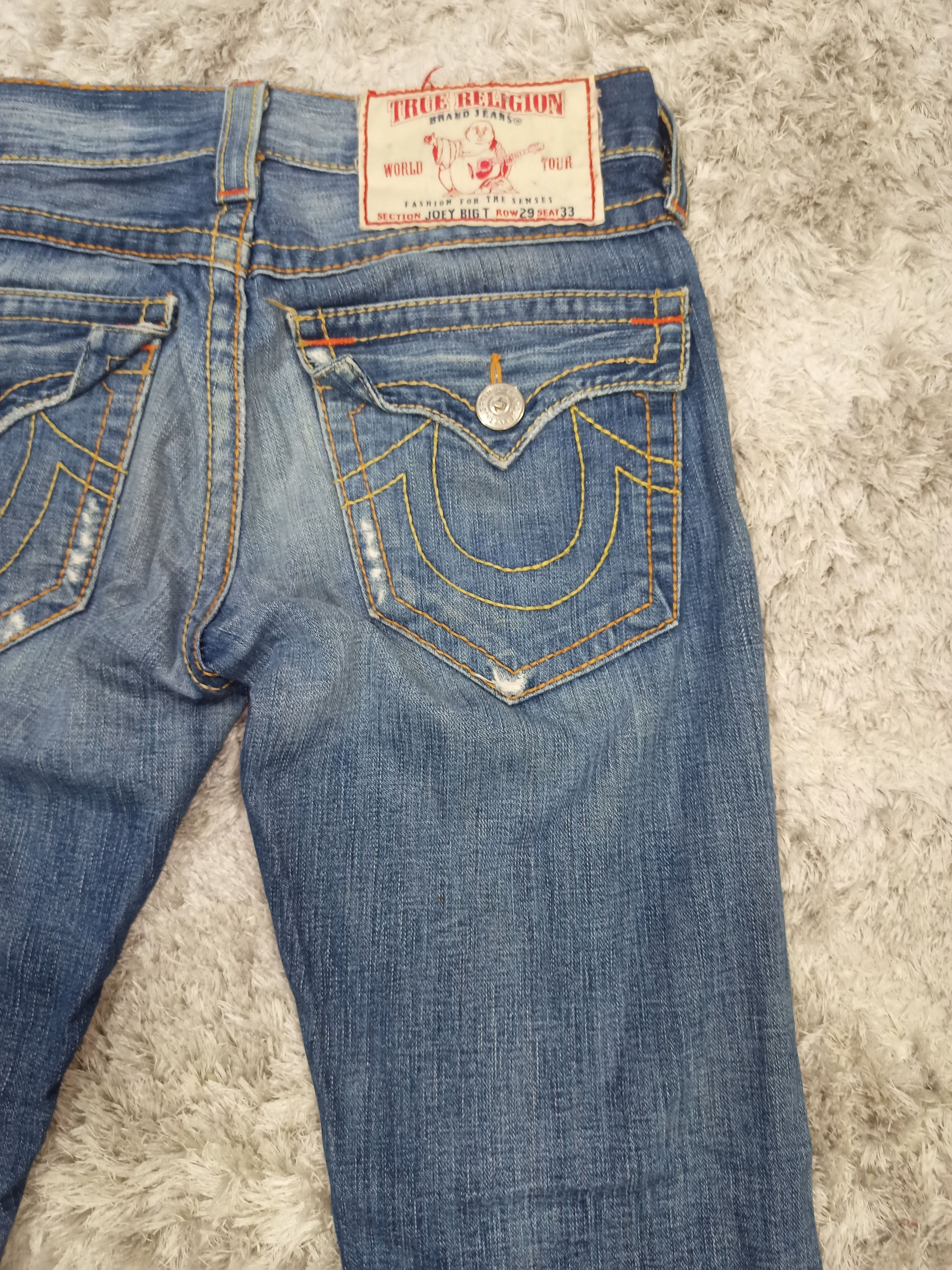 True Religion True Religion Joey Big T Flared Jeans Size US 29 - 14 Thumbnail